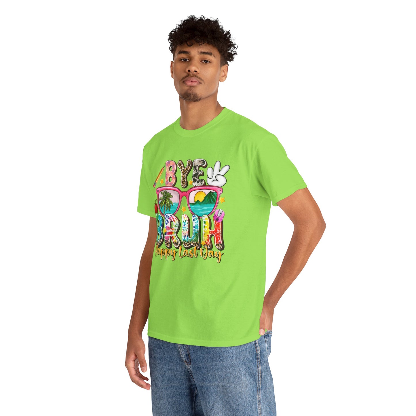 Bye Beach T-Shirt — Happy Last Day Vacation Tee