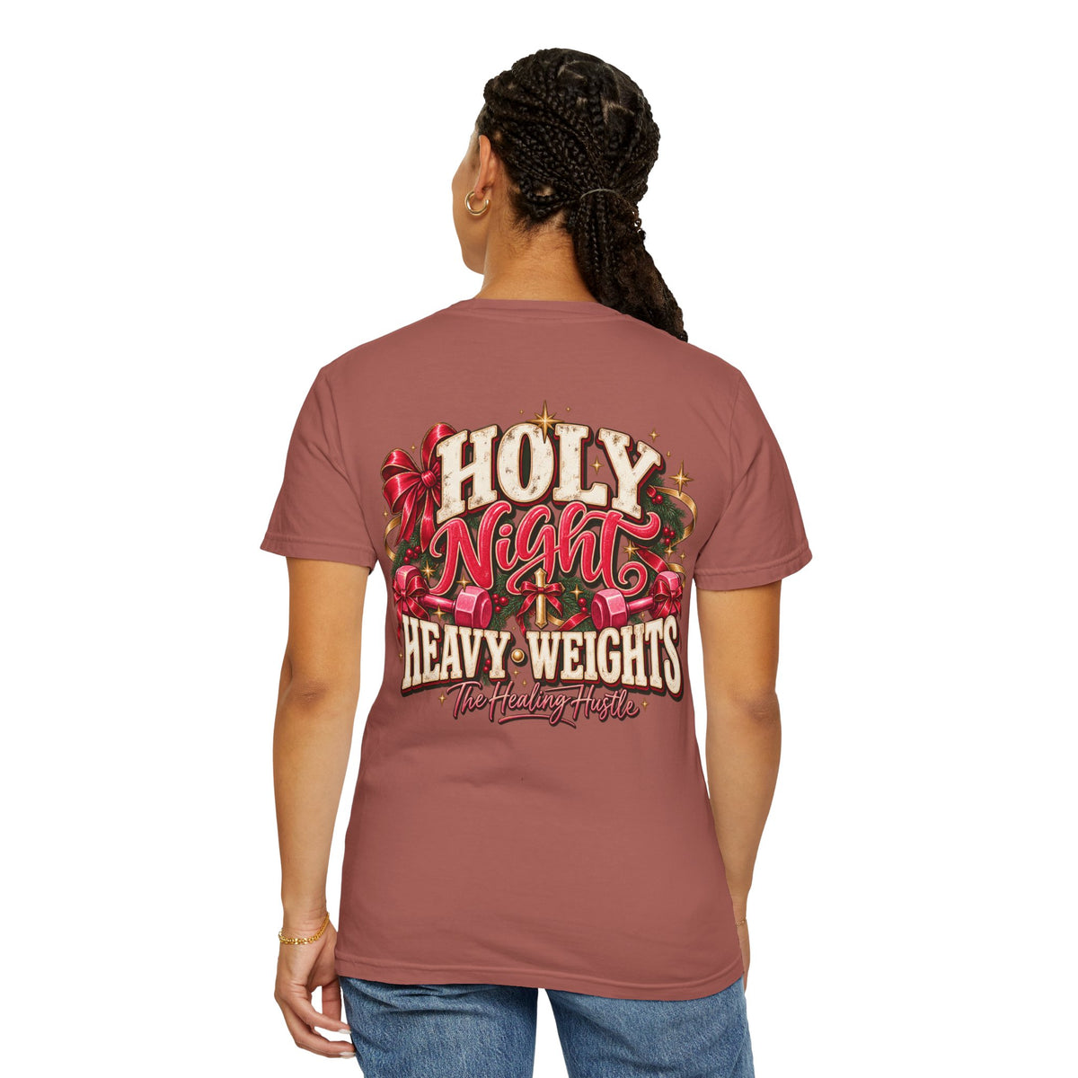 Holy Night Heavyweights Christmas T-Shirt