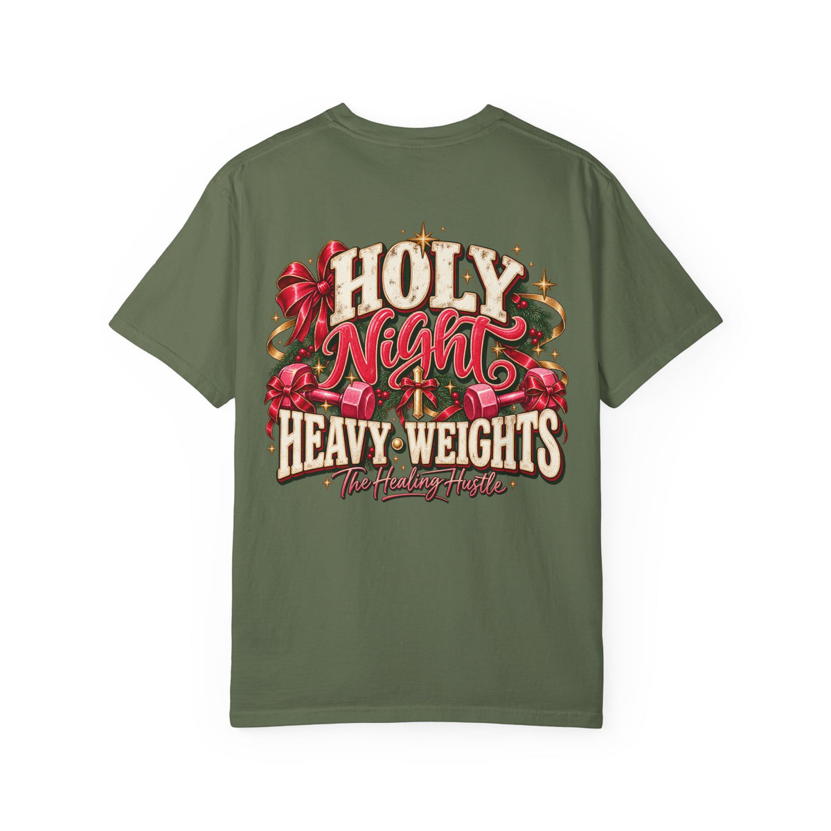 Holy Night Heavyweights Christmas T-Shirt