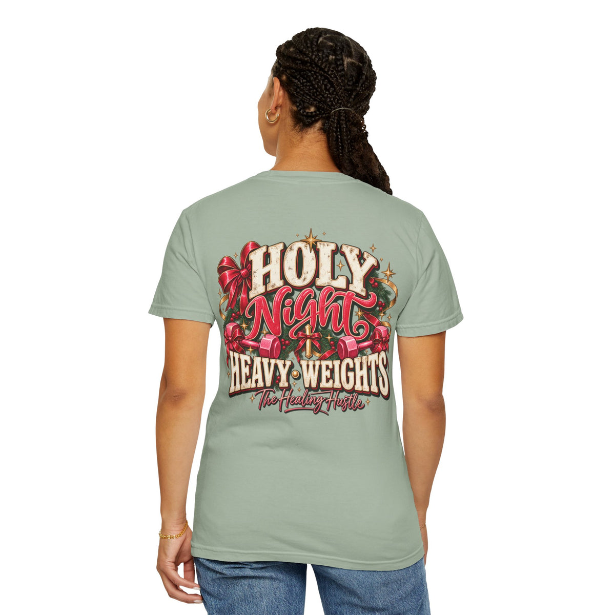 Holy Night Heavyweights Christmas T-Shirt