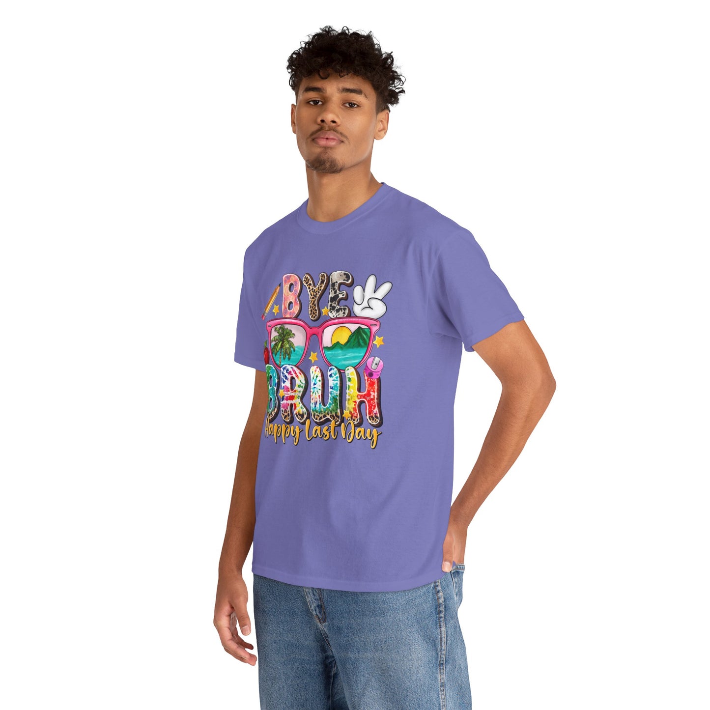 Bye Beach T-Shirt — Happy Last Day Vacation Tee