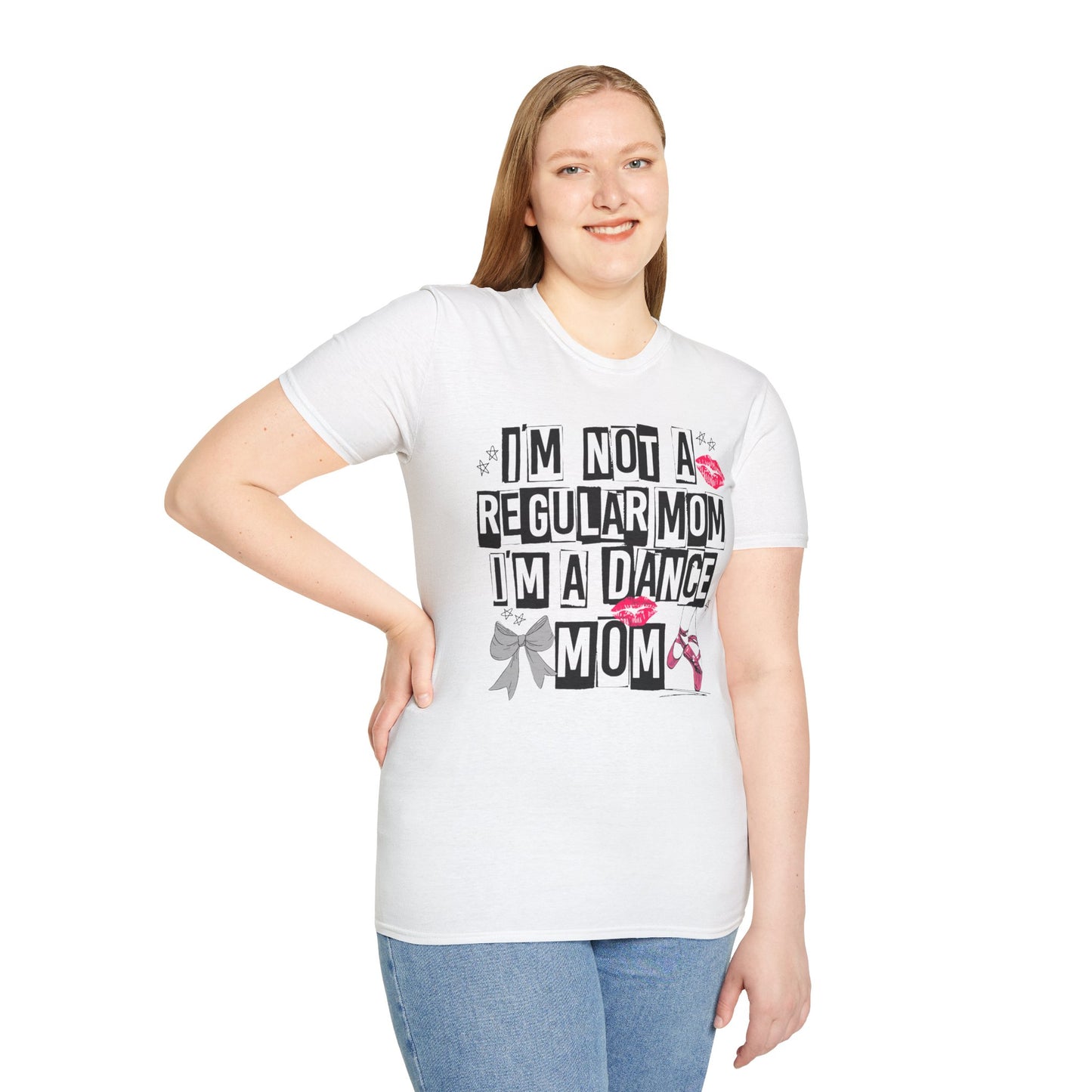 Dance Mom T-Shirt — "I'm Not a Regular Mom I'm a Dance Mom" Graphic Tee