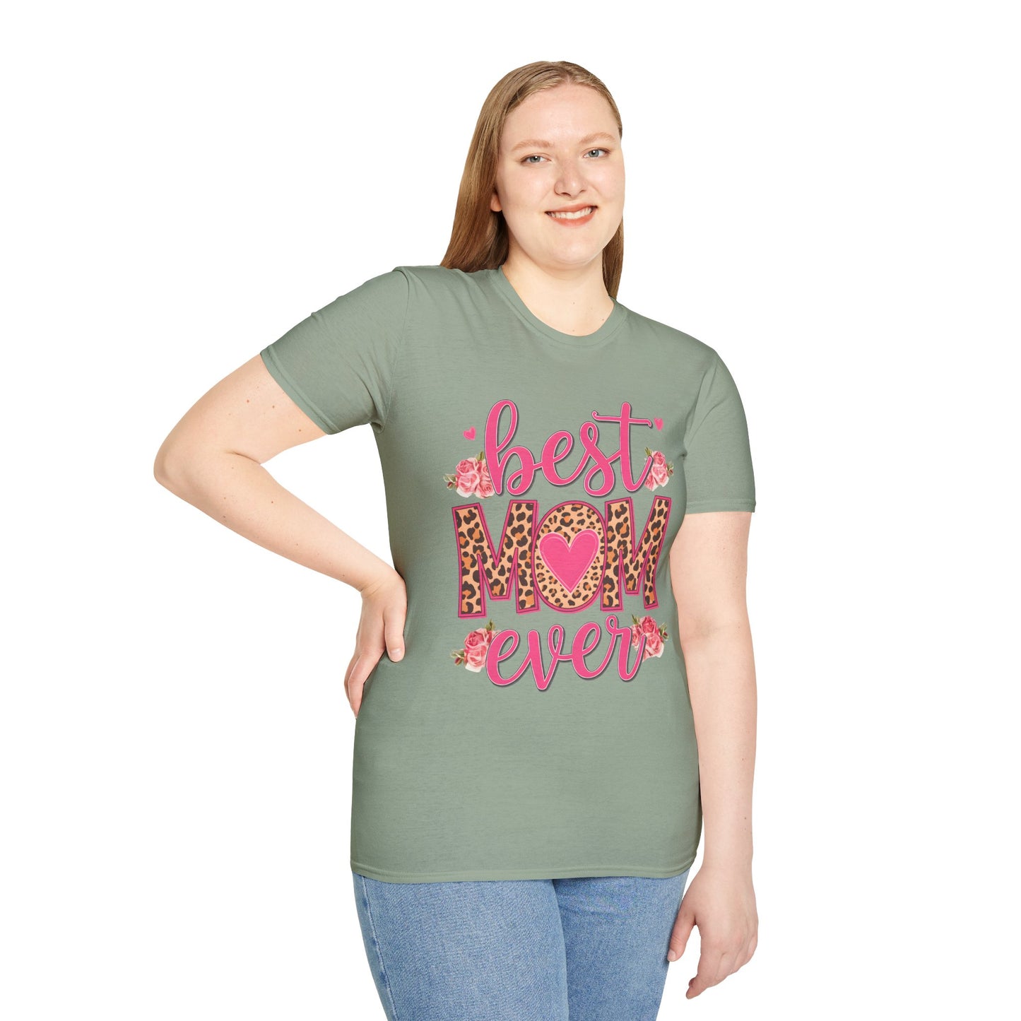 Best Mom Ever Unisex Softstyle T-Shirt | Cute Mother's Day Gift