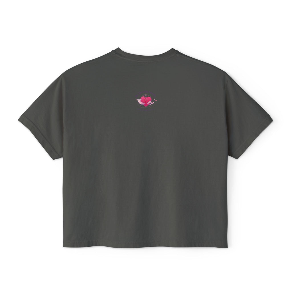 Women's Boxy Tee — "Do It For You, Invest In You" Healing Hustle Motivational Tee