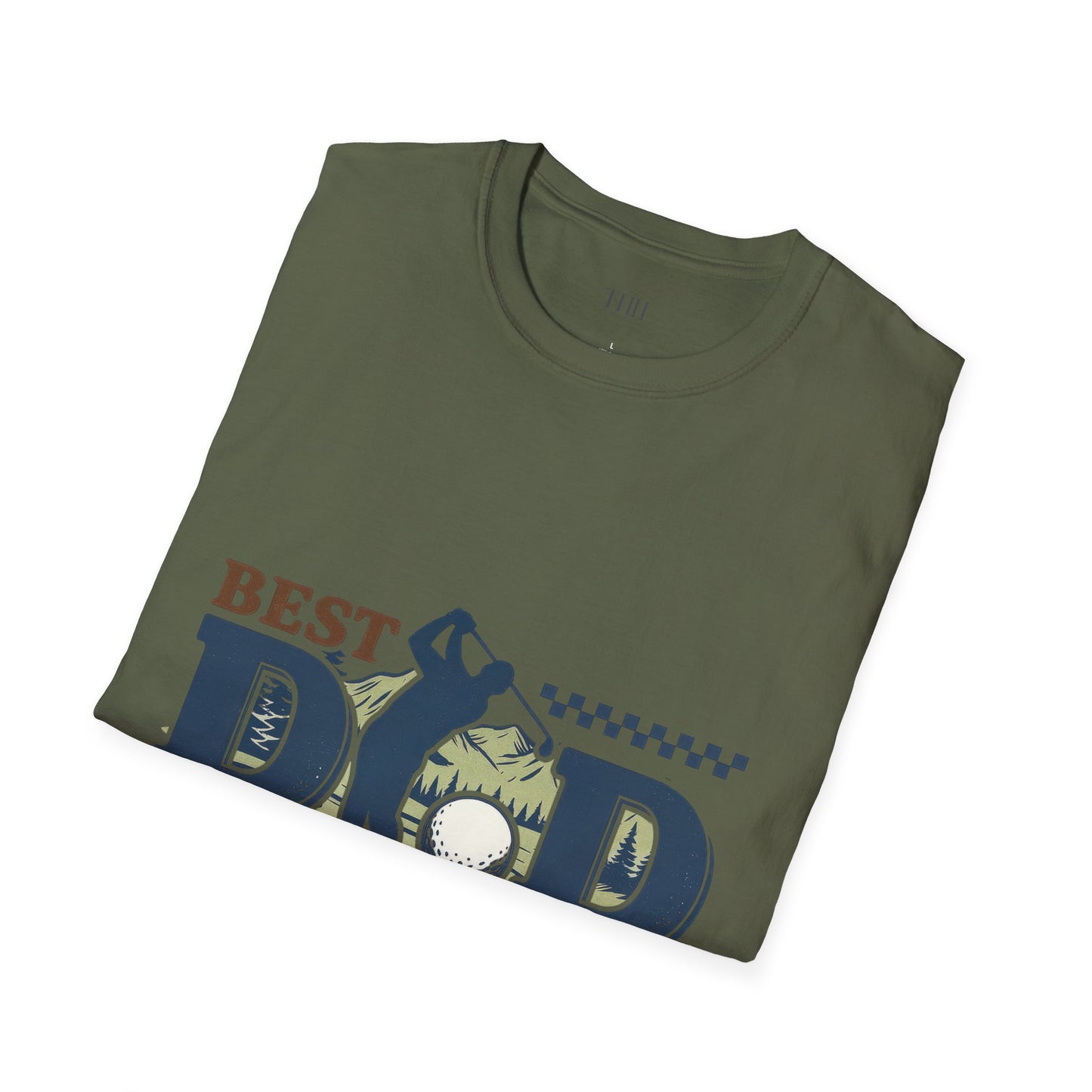 Best Dad By Par Golf T-Shirt — Funny Father's Day Golfing Tee