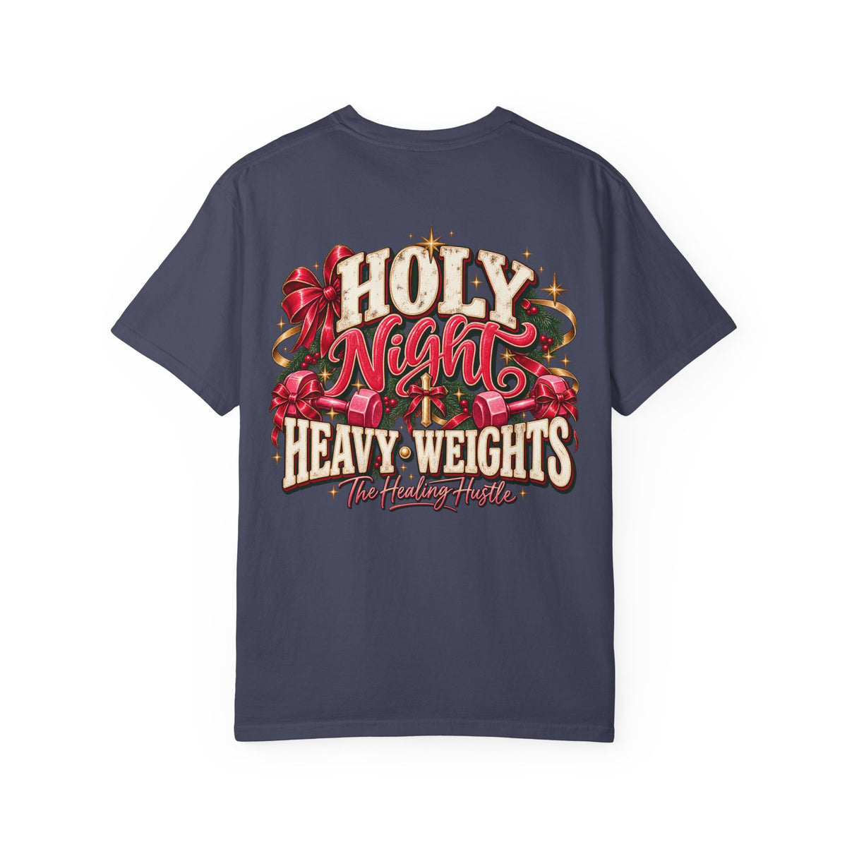 Holy Night Heavyweights Christmas T-Shirt