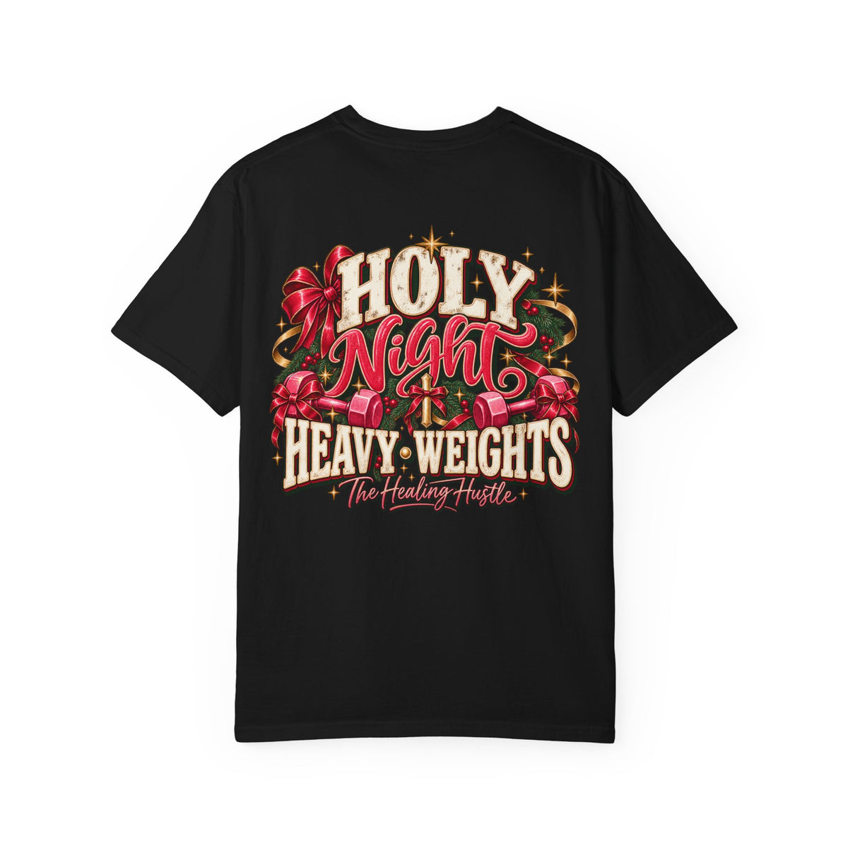 Holy Night Heavyweights Christmas T-Shirt