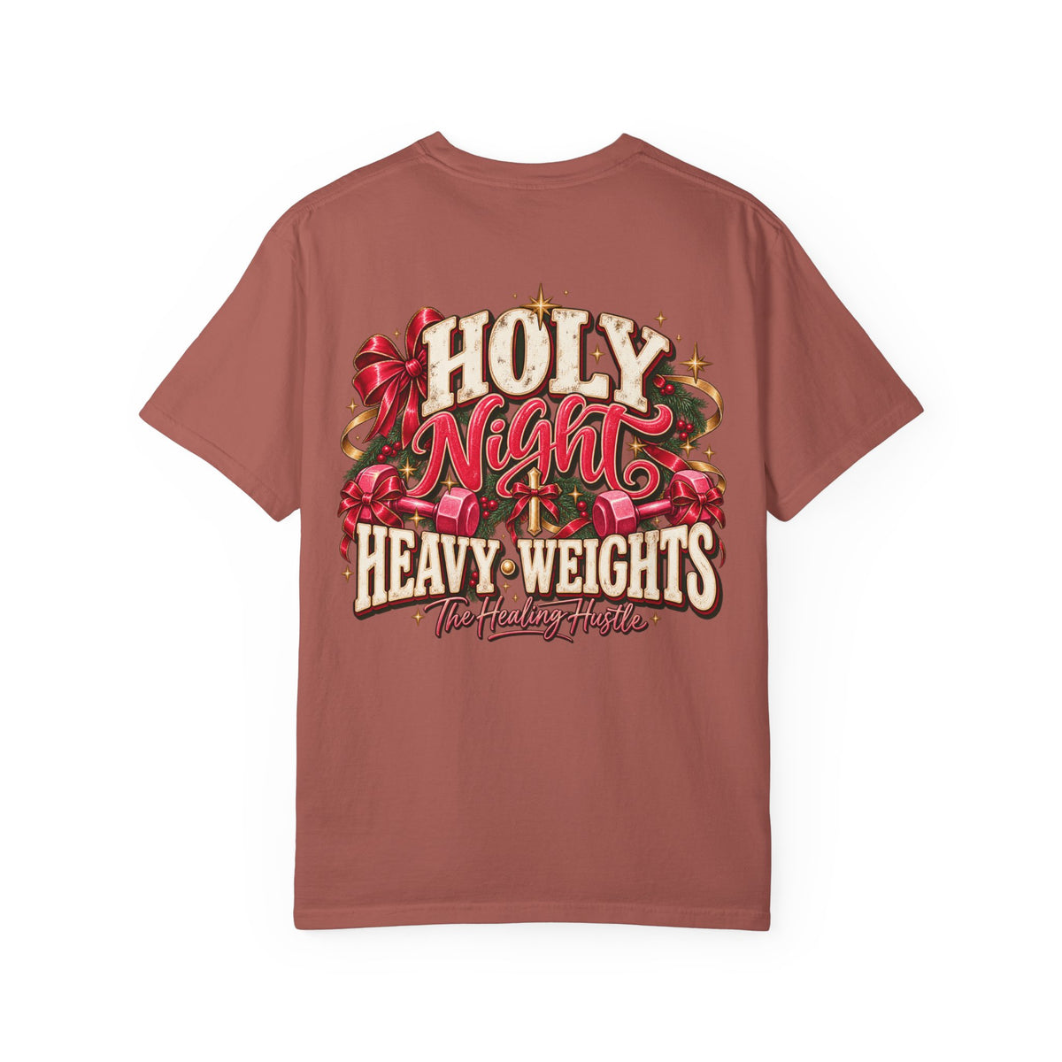 Holy Night Heavyweights Christmas T-Shirt