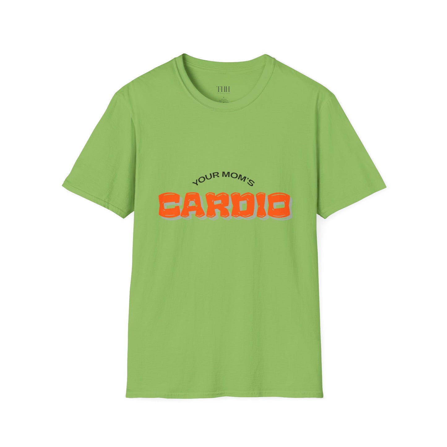 T‑Shirt — "Your Mom's Cardio" Funny Gym Tee