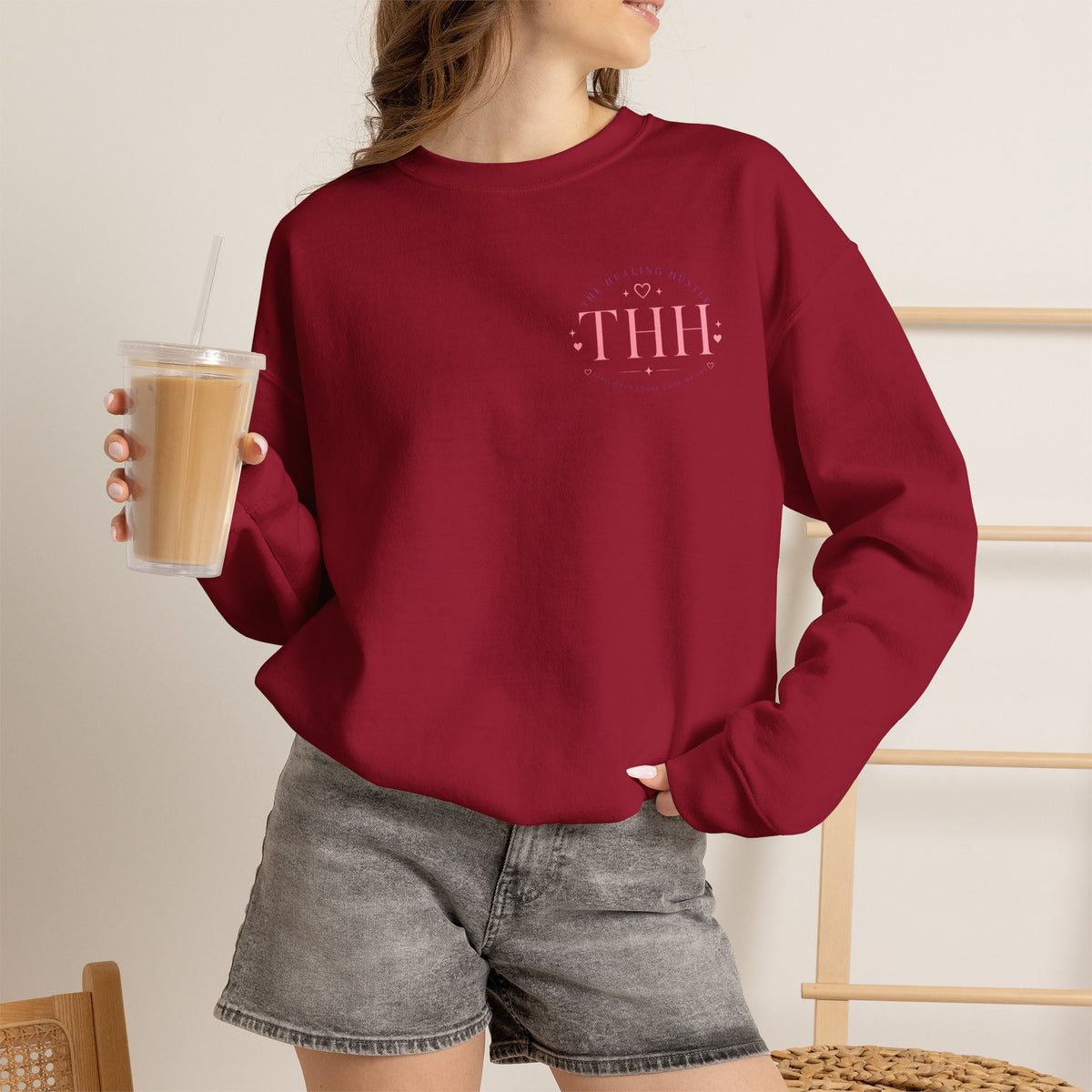 Sleigh the Workout Sweatshirt — Holiday Fitness Crewneck
