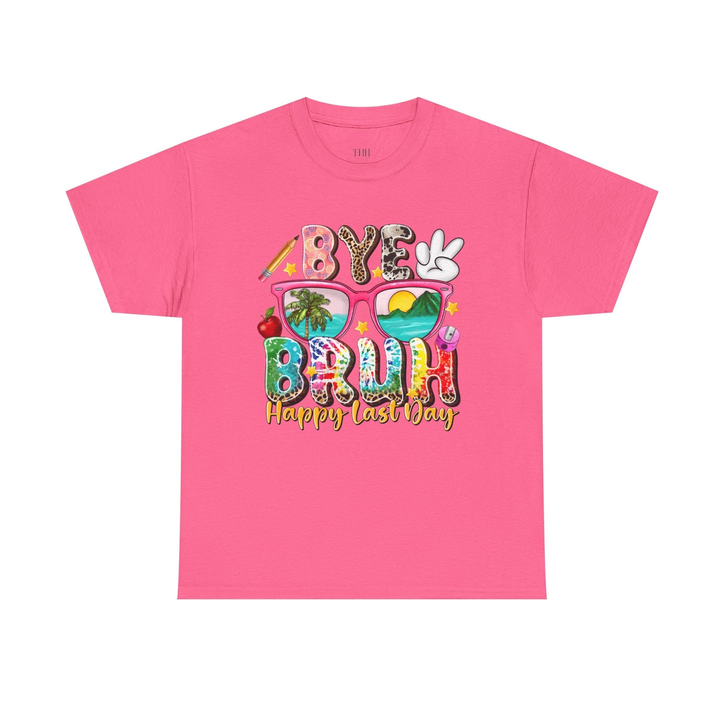 Bye Beach T-Shirt — Happy Last Day Vacation Tee