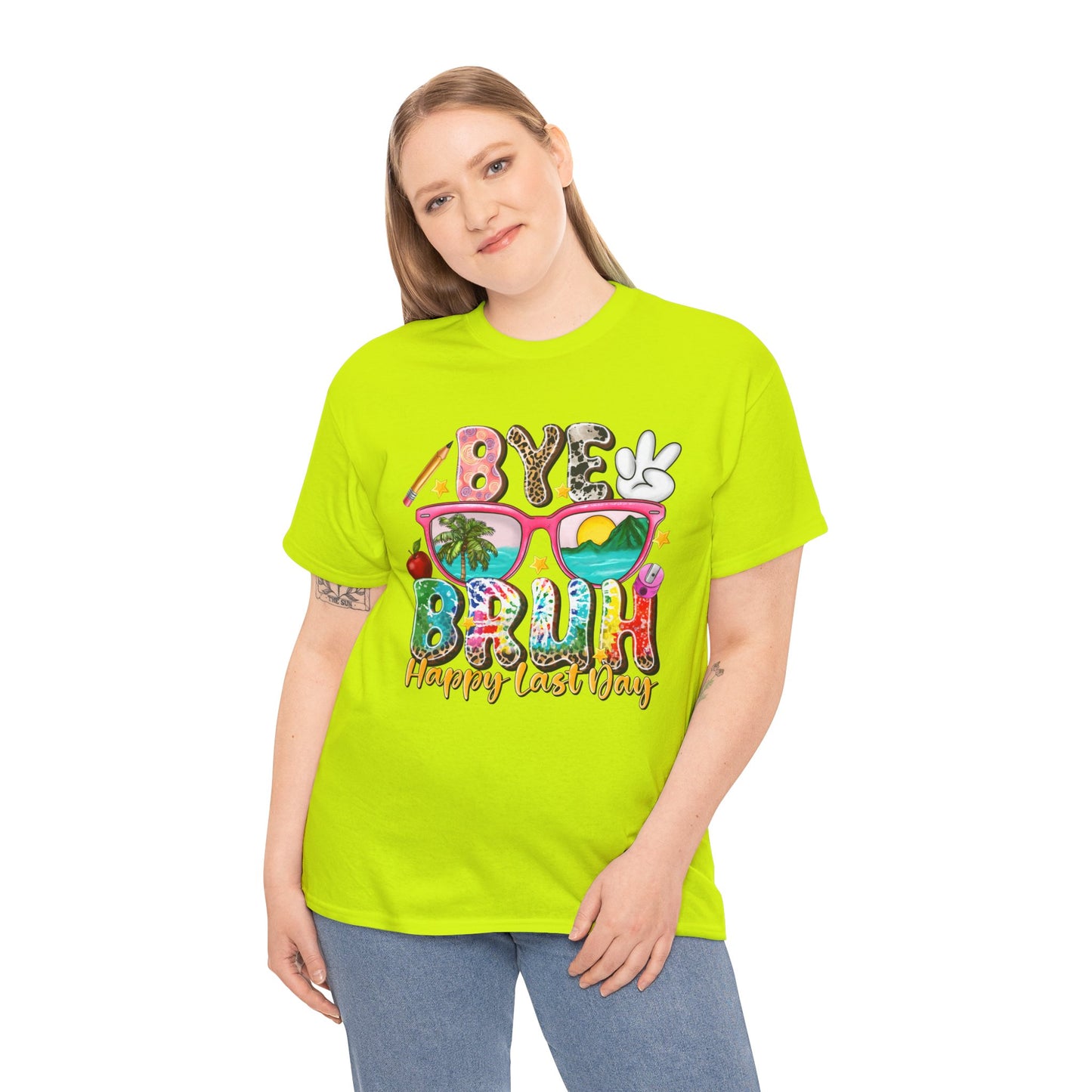 Bye Beach T-Shirt — Happy Last Day Vacation Tee