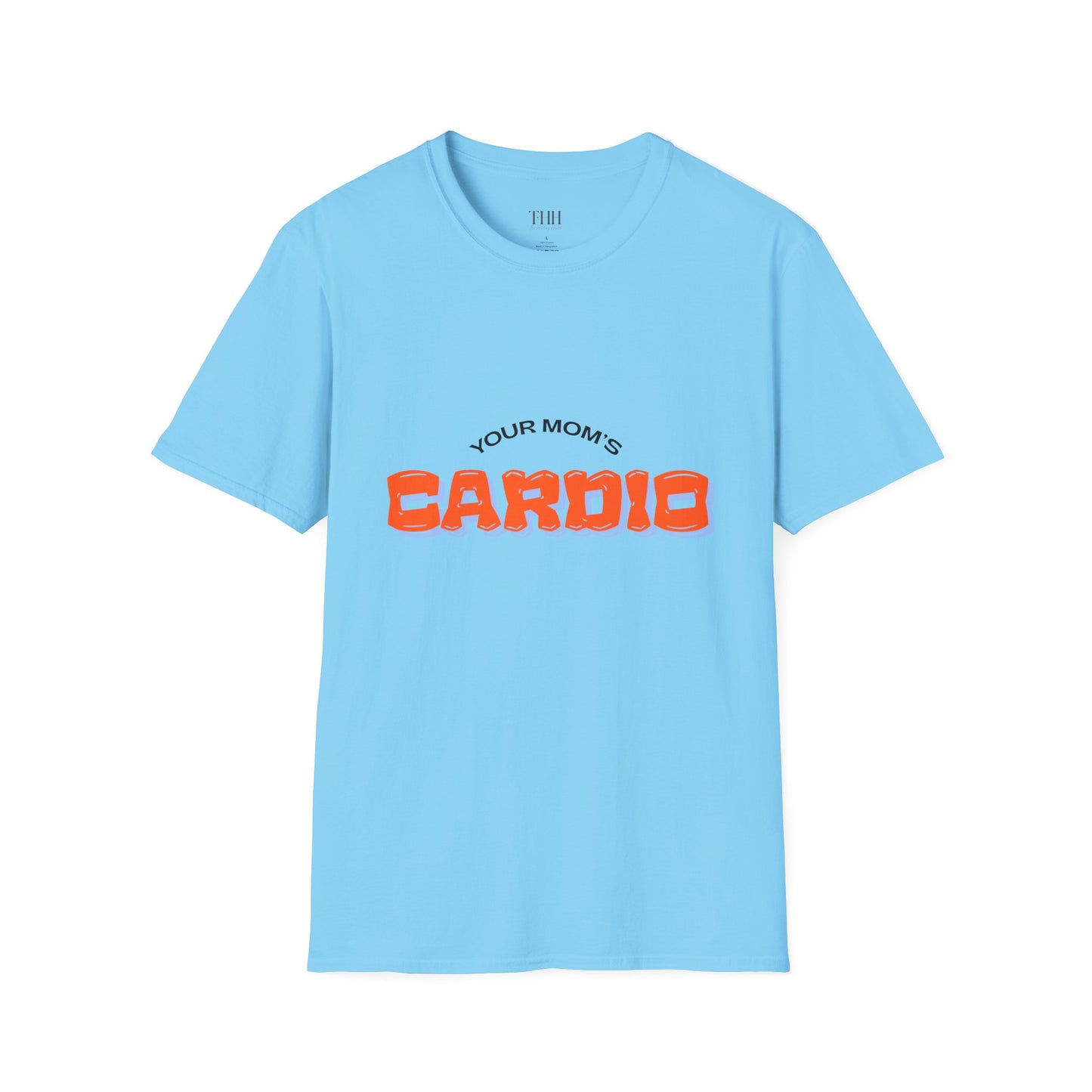 T‑Shirt — "Your Mom's Cardio" Funny Gym Tee