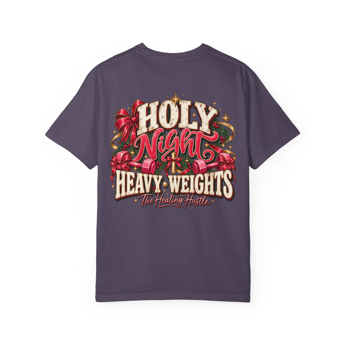 Holy Night Heavyweights Christmas T-Shirt