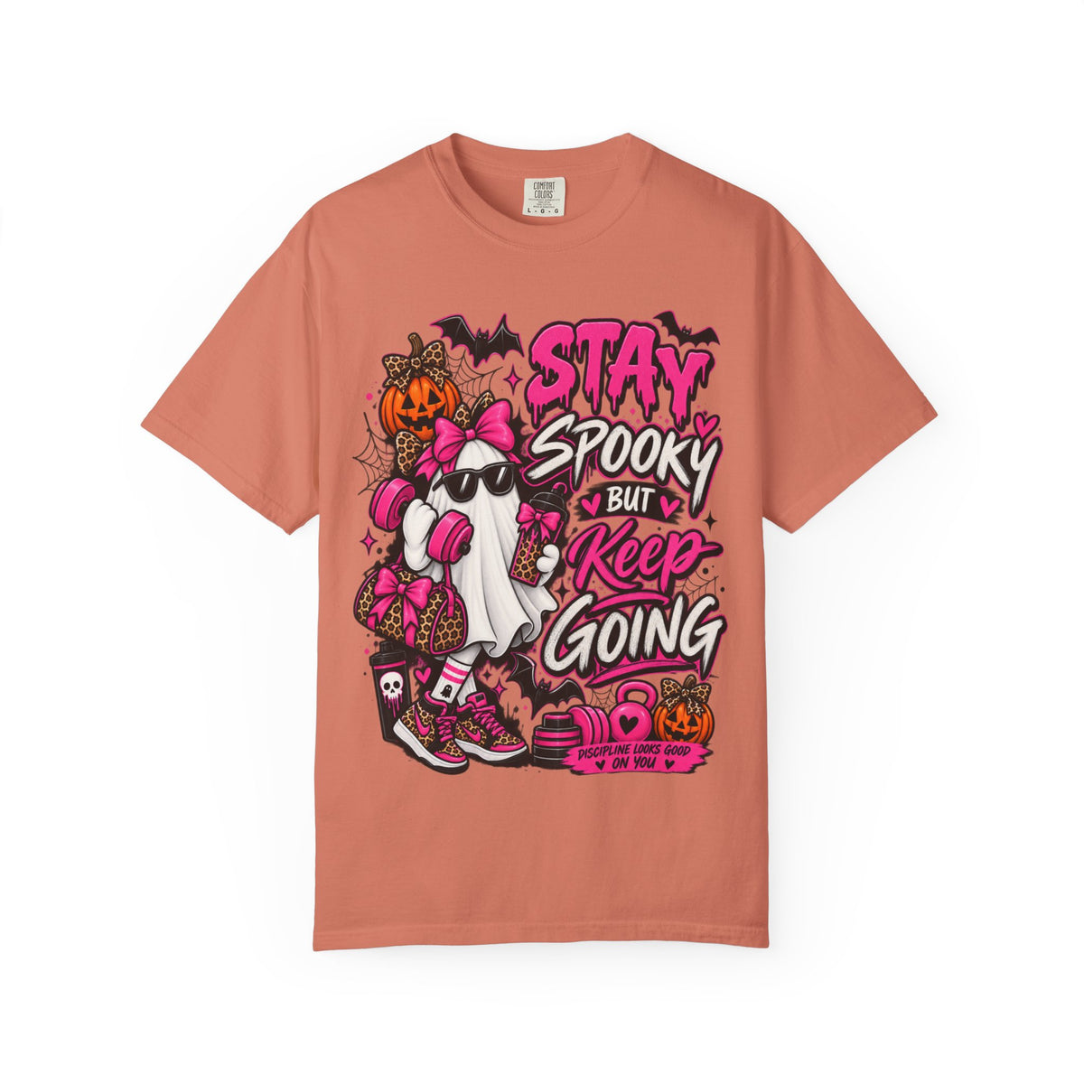 Stay Spooky But Keep Going Graphic T-Shirt