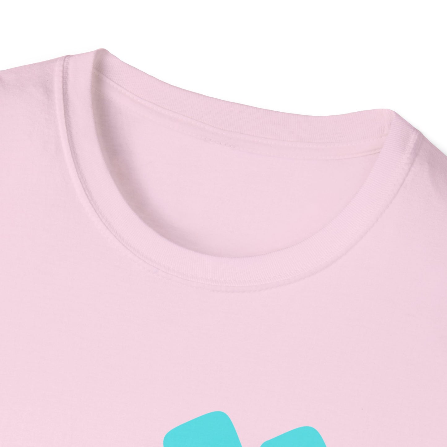 Muscle Mommy T-Shirt — Cute Fitness Mom Tee (Pastel Pink & Teal)
