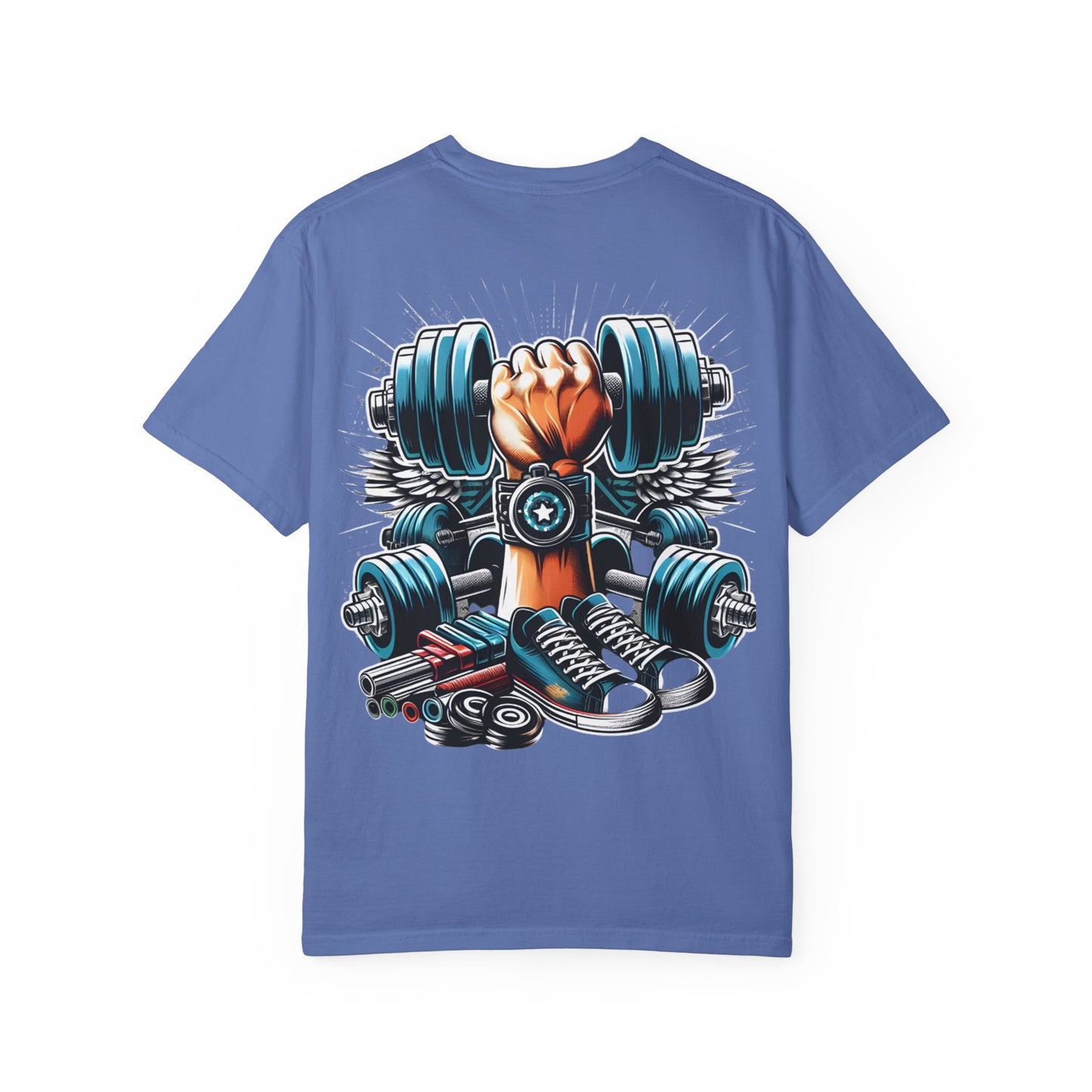 'Grip & Grind' Dumbbell Gym Tee