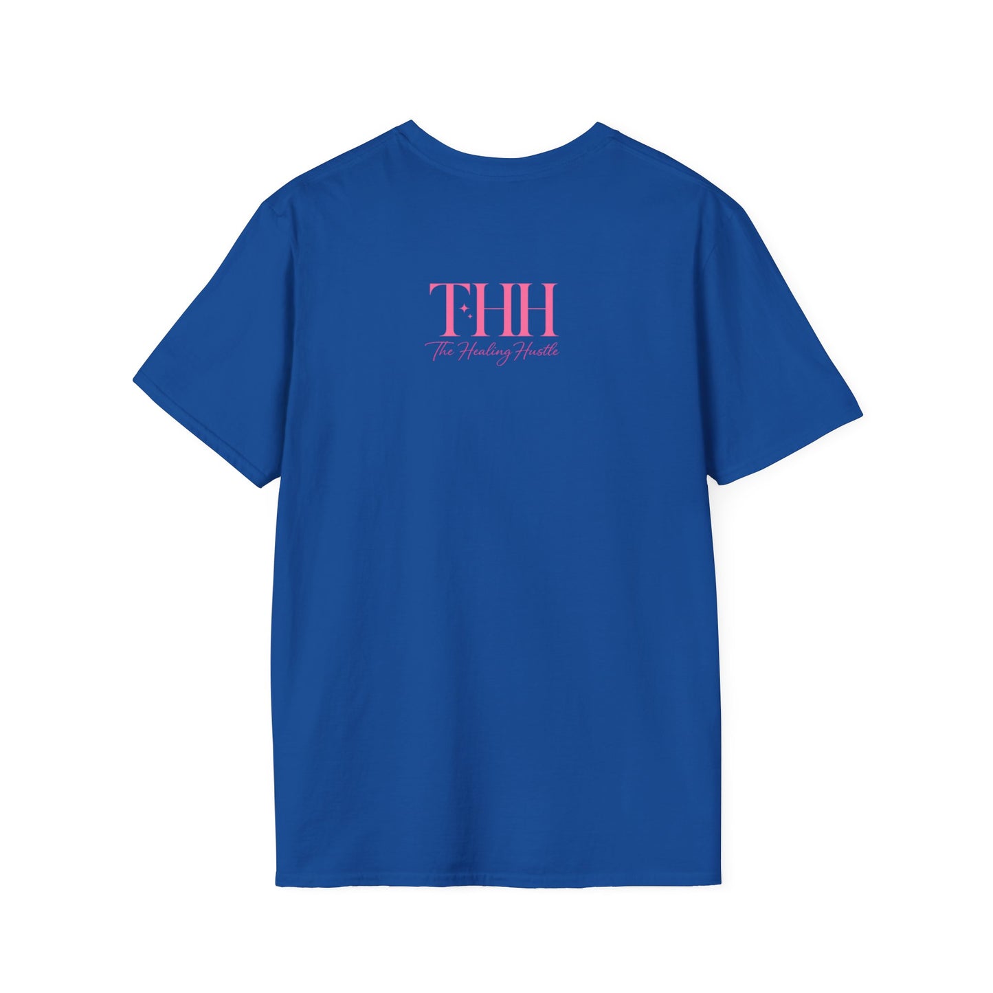 Muscle Mommy T-Shirt — Cute Fitness Mom Tee (Pastel Pink & Teal)