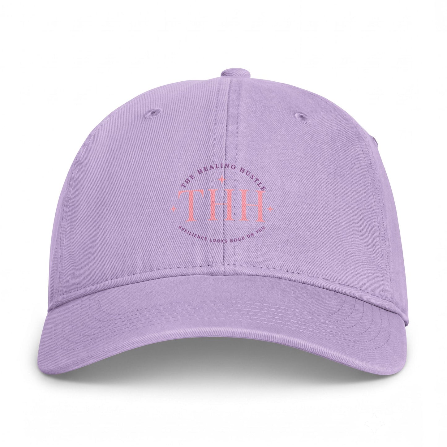 Coastal Washed Cap — The Healing Havens Embroidered Baseball Hat