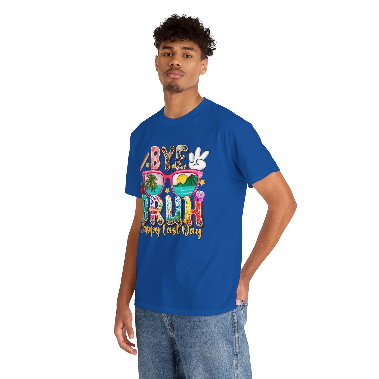 Bye Beach T-Shirt — Happy Last Day Vacation Tee