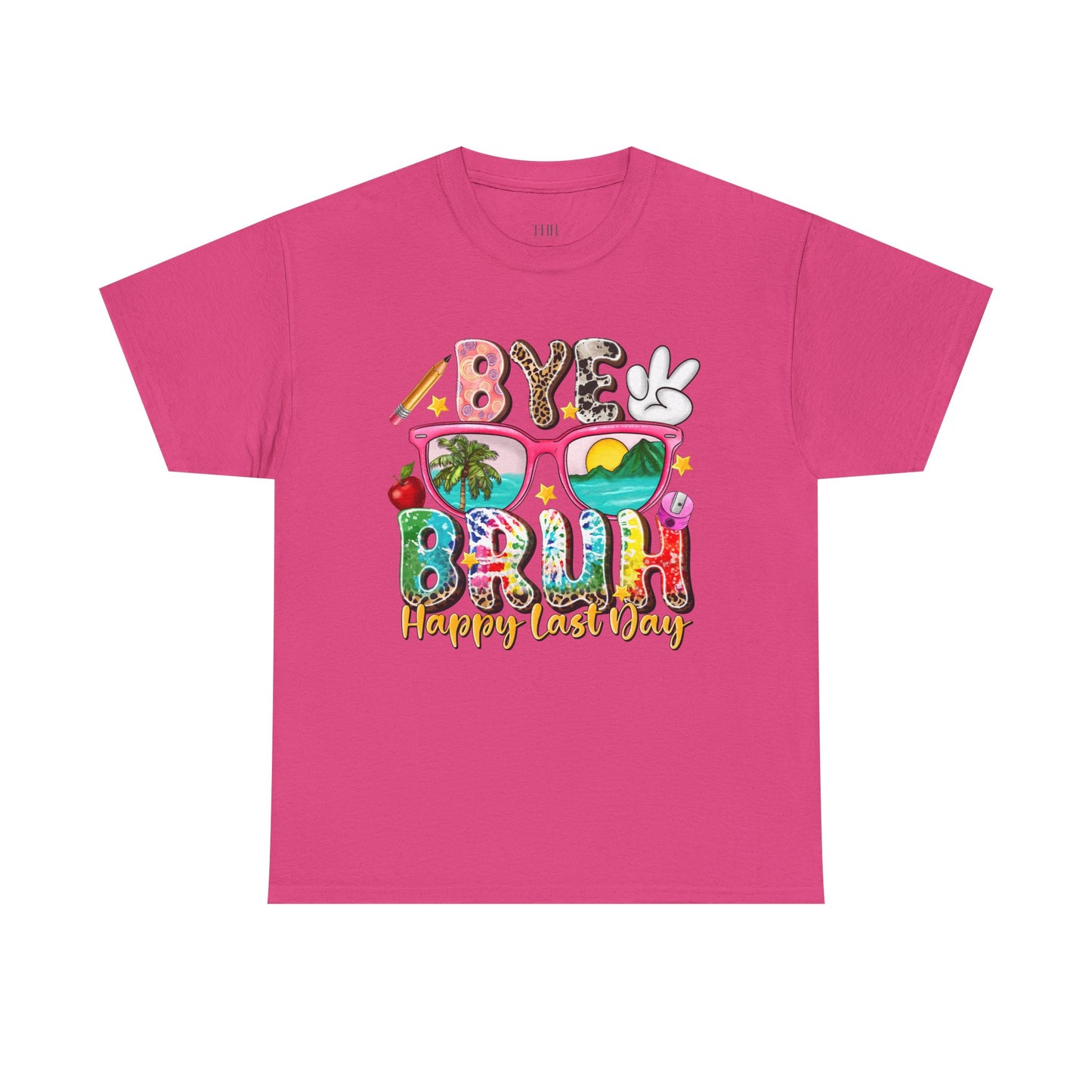 Bye Beach T-Shirt — Happy Last Day Vacation Tee