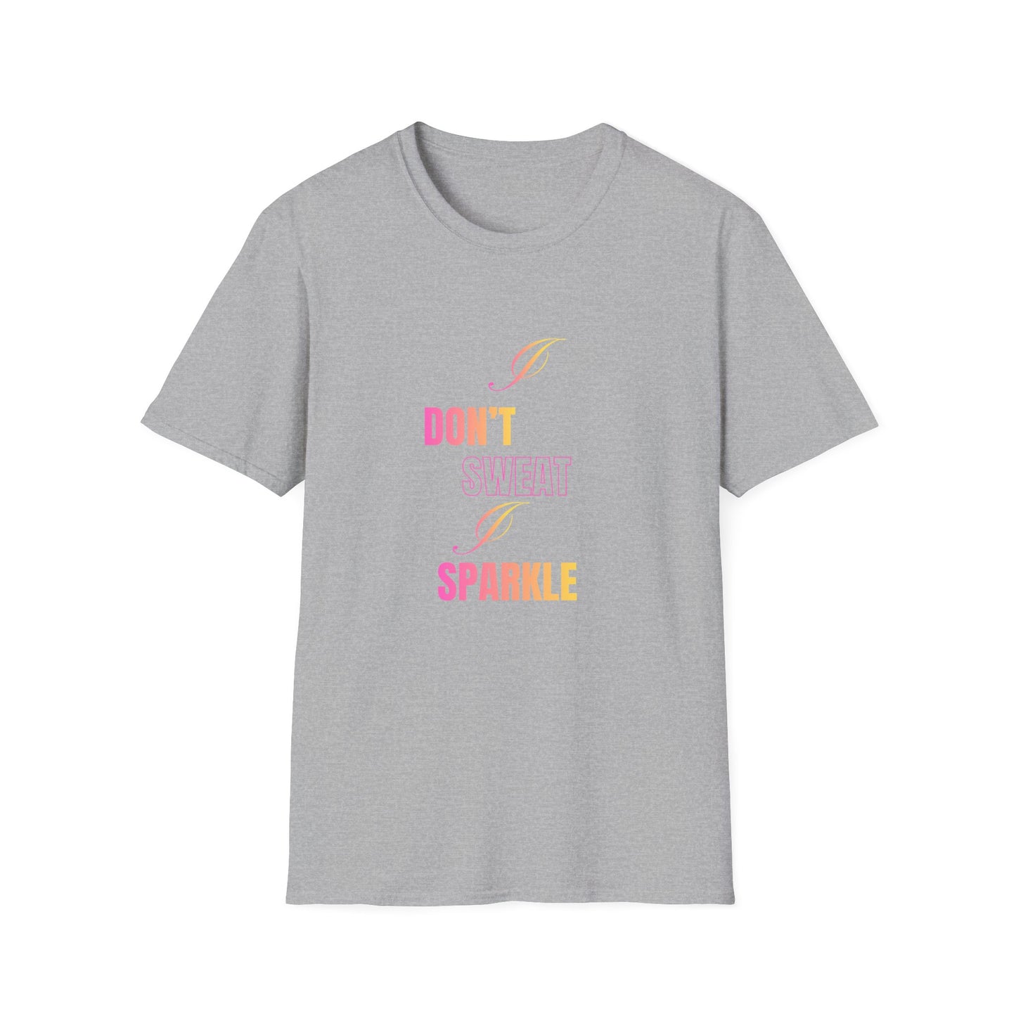 Sparkle While Working Out T-Shirt — The Healing Hustle Collection