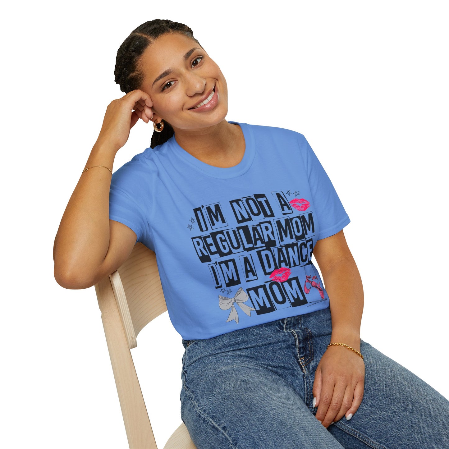 Dance Mom T-Shirt — "I'm Not a Regular Mom I'm a Dance Mom" Graphic Tee
