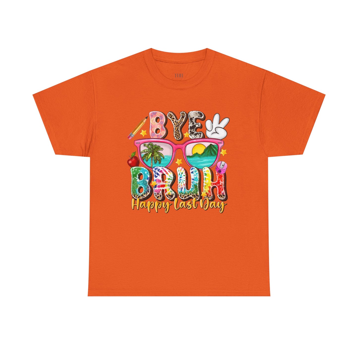 Bye Beach T-Shirt — Happy Last Day Vacation Tee