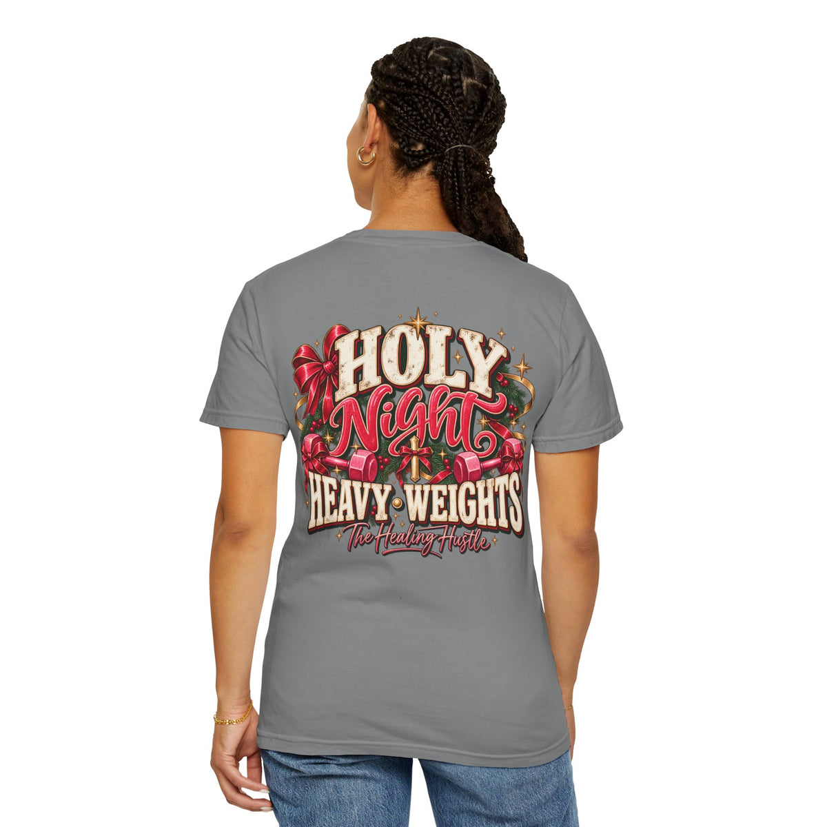 Holy Night Heavyweights Christmas T-Shirt