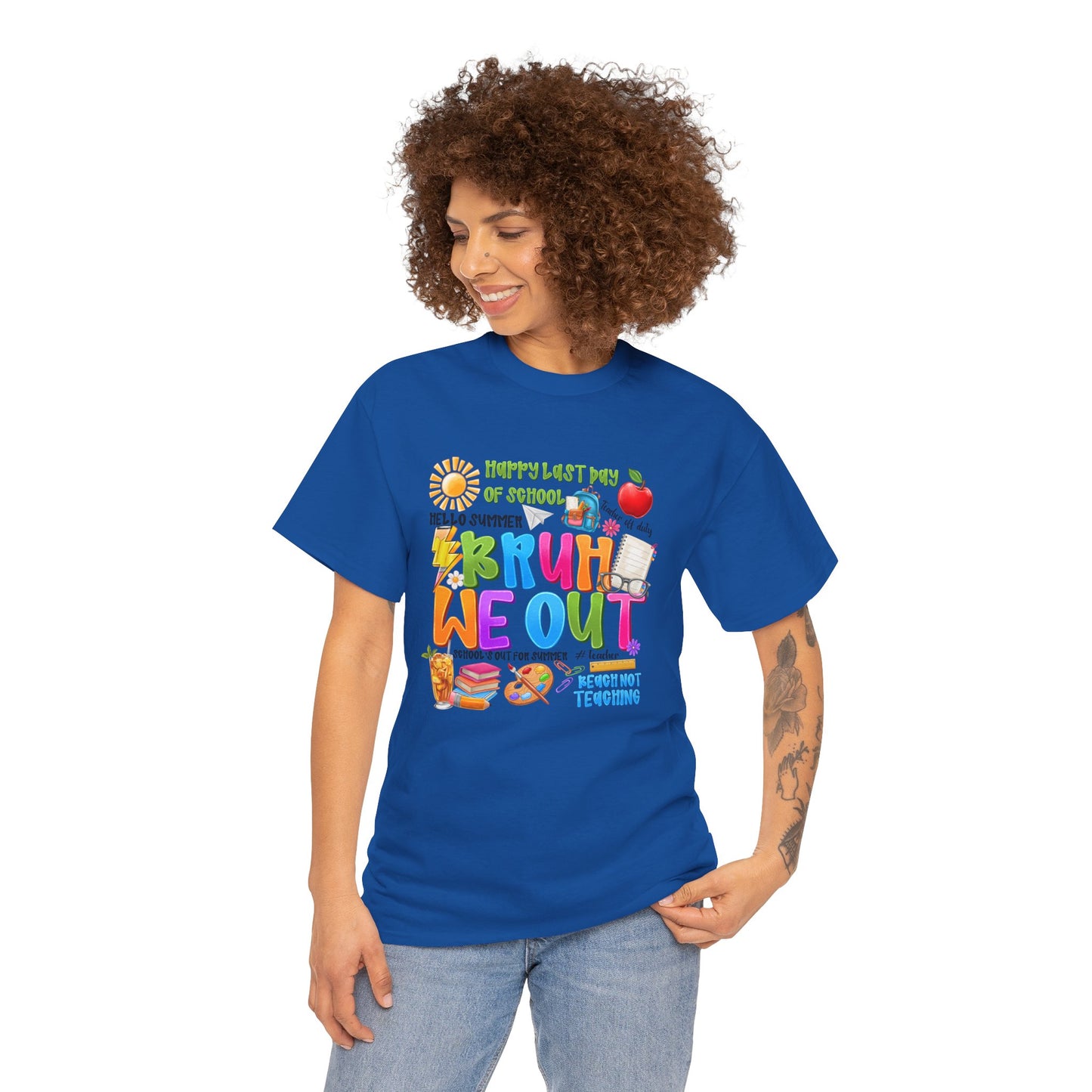 Bruh  We Out Tee — Funny School Teacher Shirt