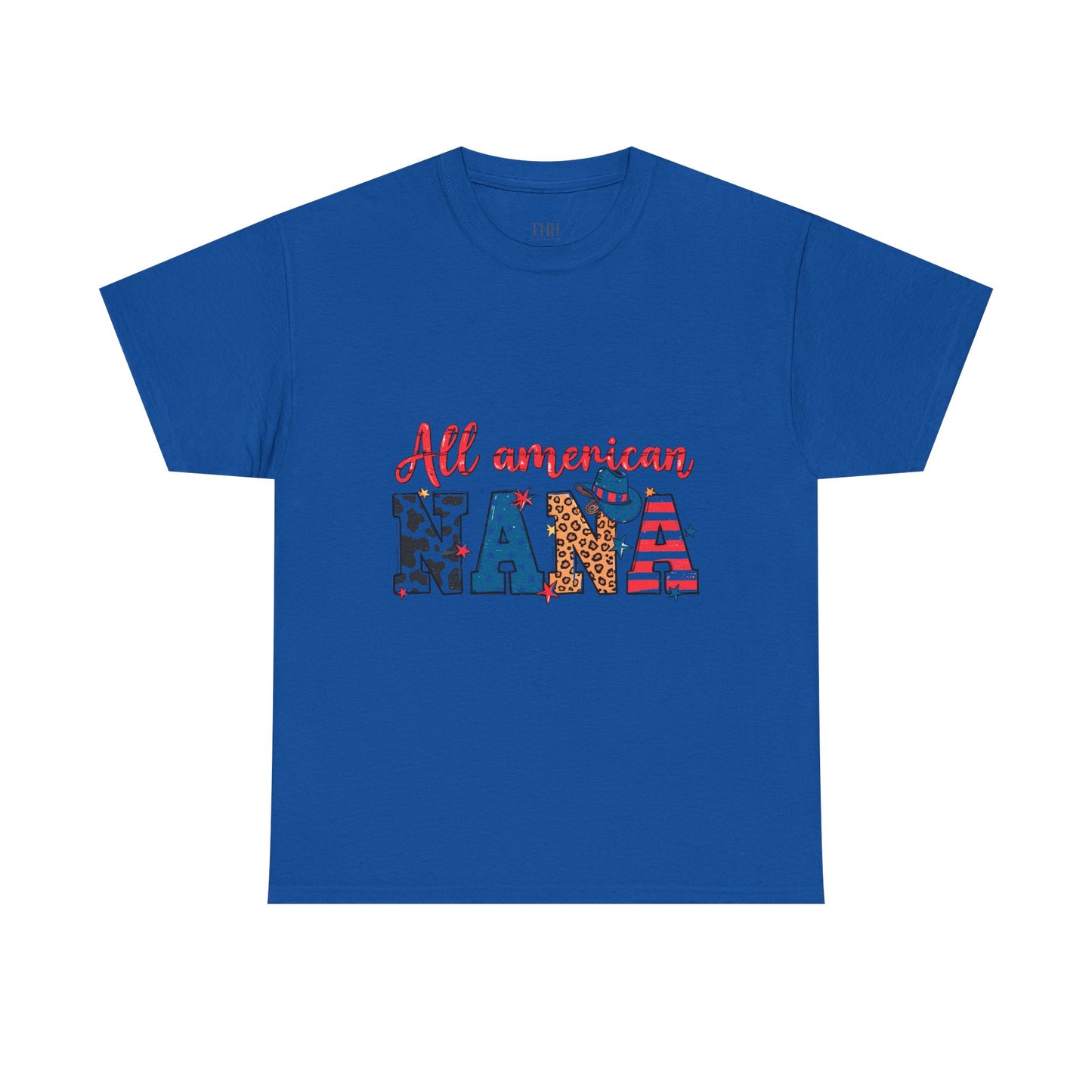 All American Nana T-Shirt — Patriotic Grandma Tee (Fourth of July Gift)