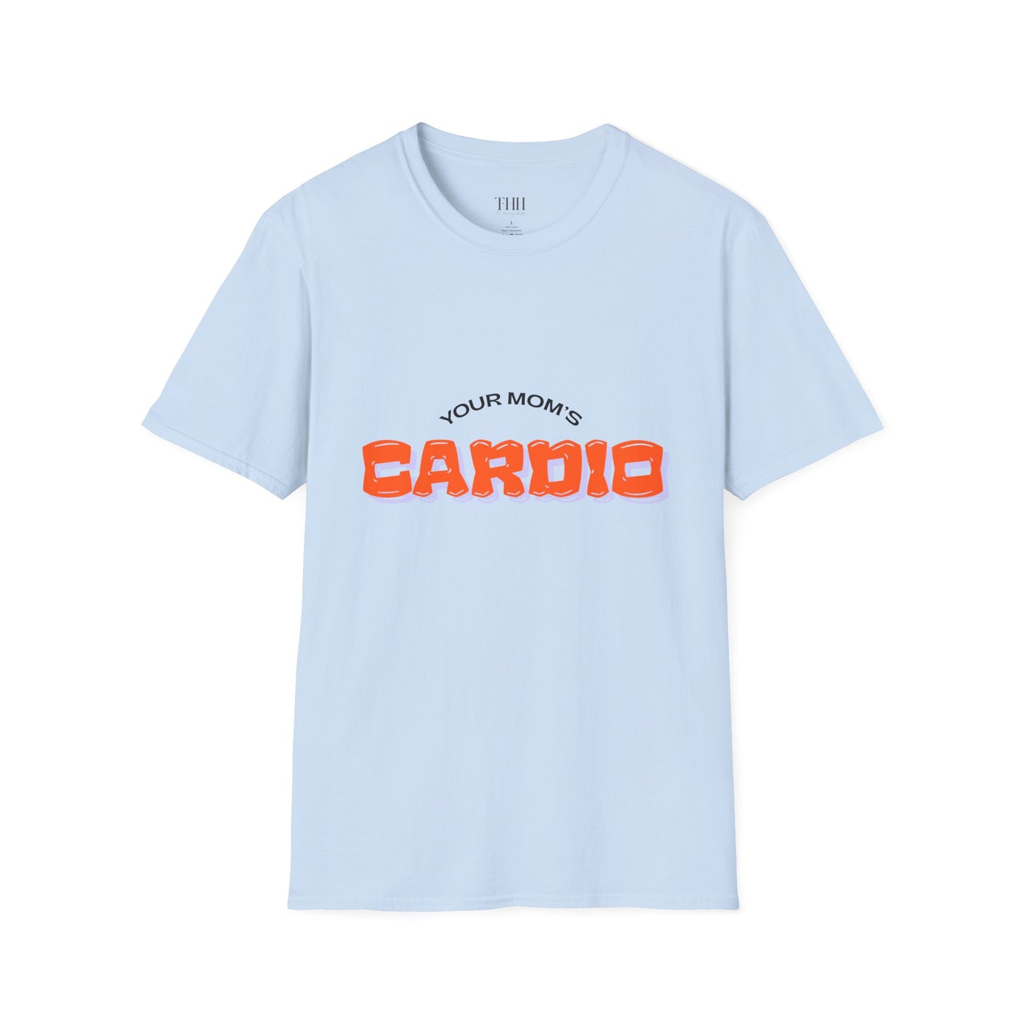 T‑Shirt — "Your Mom's Cardio" Funny Gym Tee