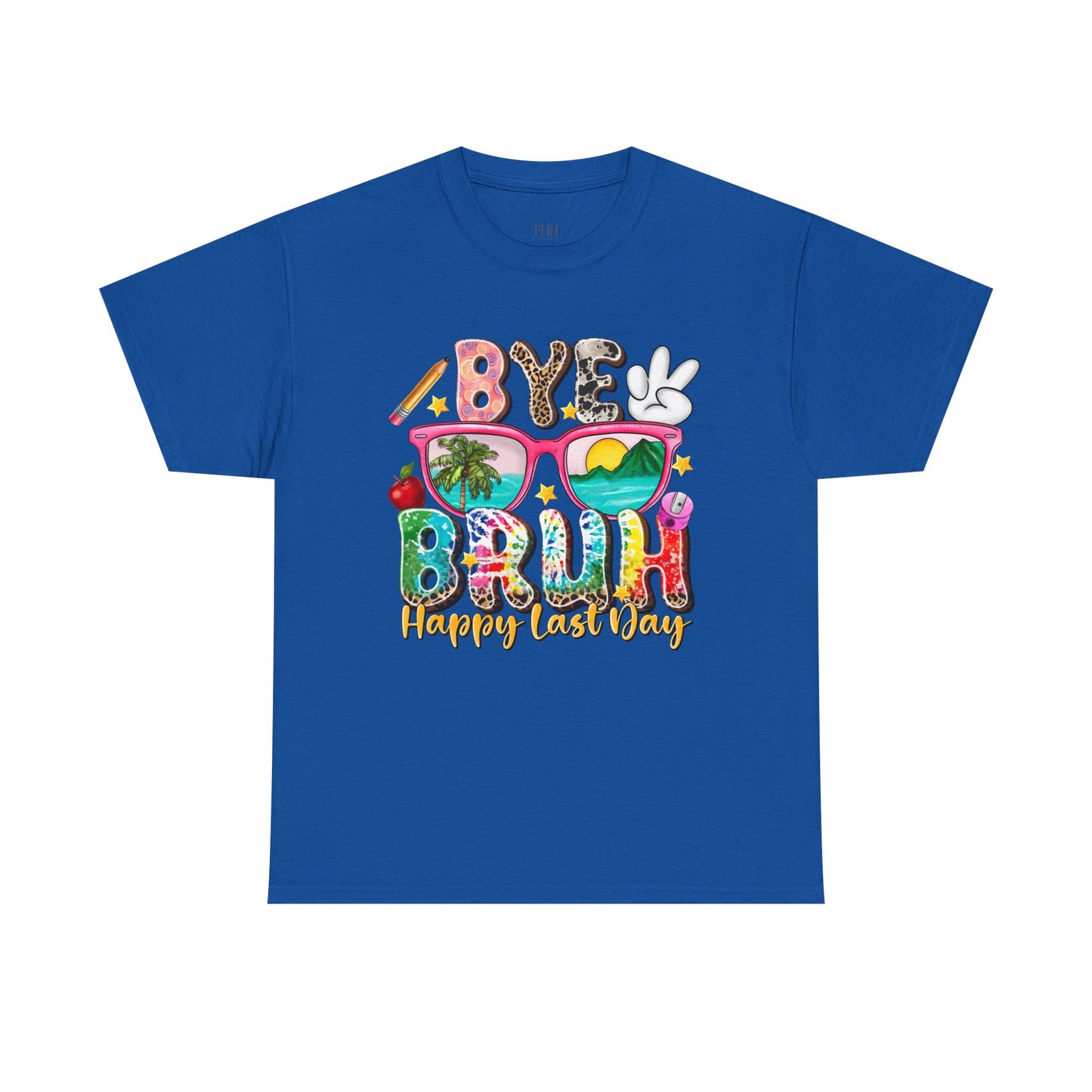 Bye Beach T-Shirt — Happy Last Day Vacation Tee