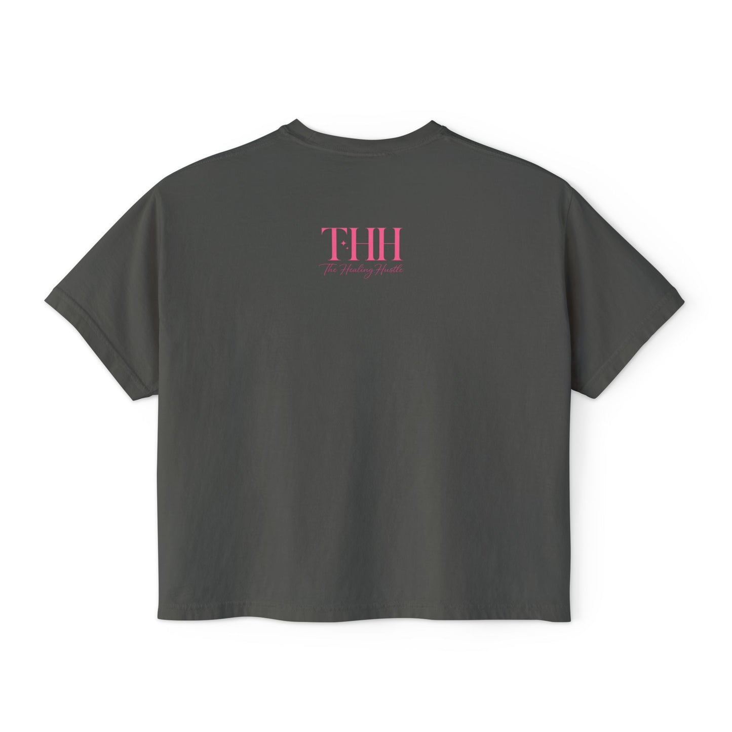 Built Not Bought Women's Boxy Tee — Strength Training Workout Shirt