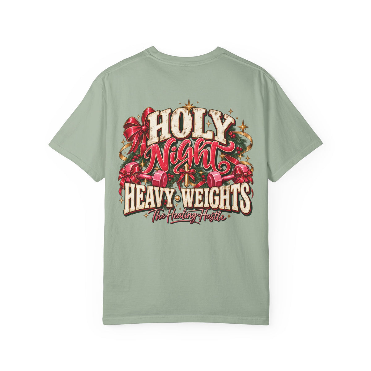 Holy Night Heavyweights Christmas T-Shirt