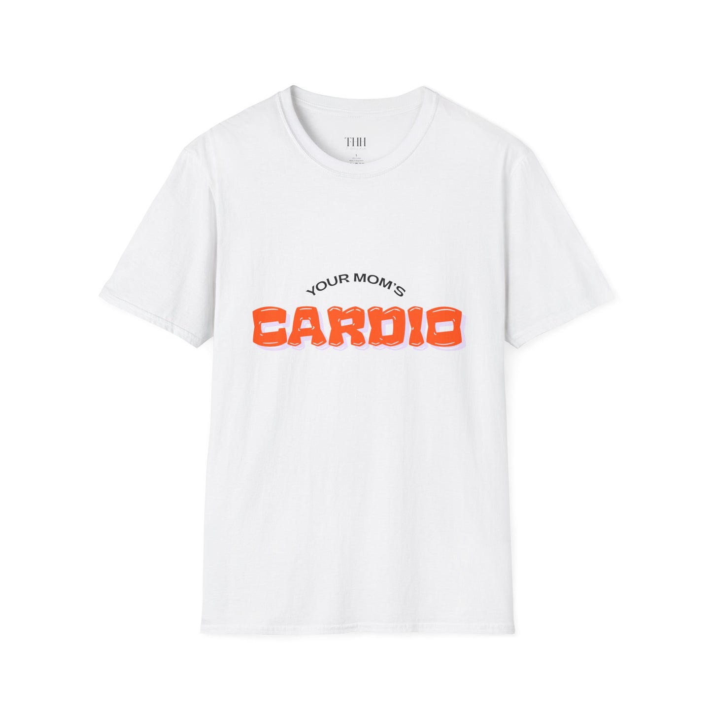 T‑Shirt — "Your Mom's Cardio" Funny Gym Tee