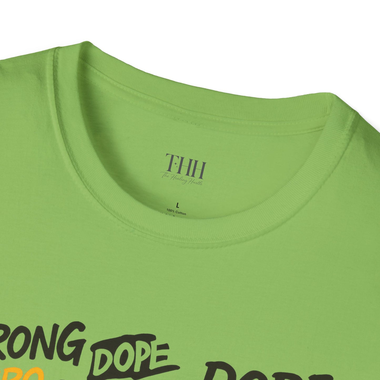 Dad Crown Graphic T-Shirt — "DAD" Comic Style: Strong, Provider, Leader & Man of God