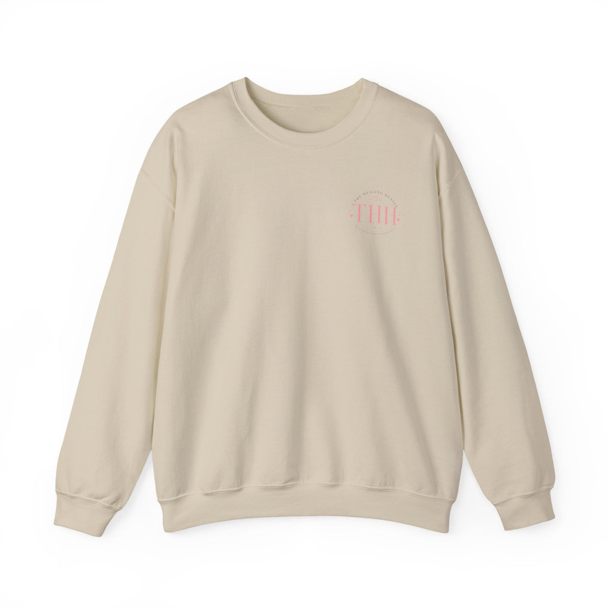 Crewneck Sweatshirt — "Stay Scary, Lift Heavy, Chase Goals" Halloween Gym Graphic