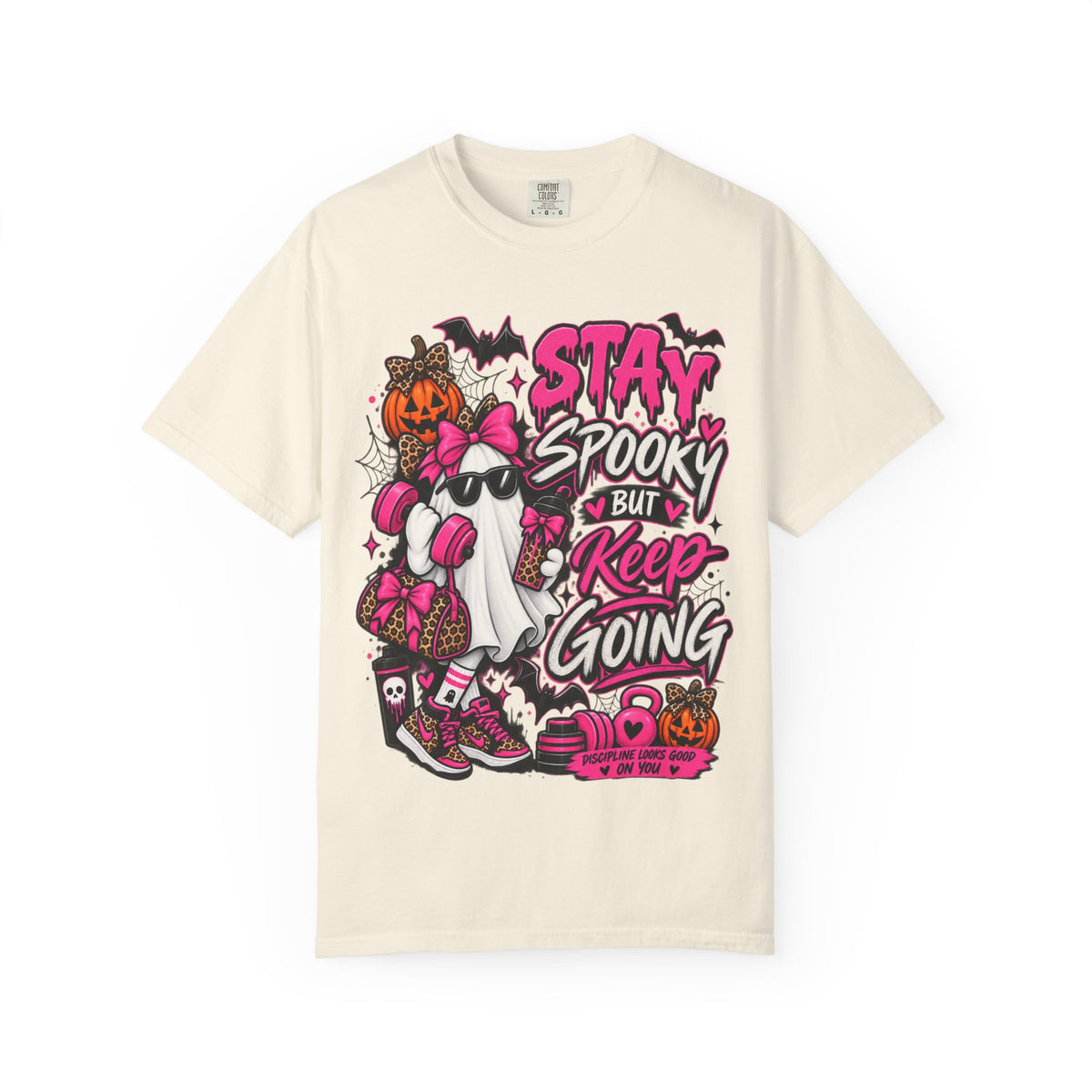 Stay Spooky But Keep Going Graphic T-Shirt