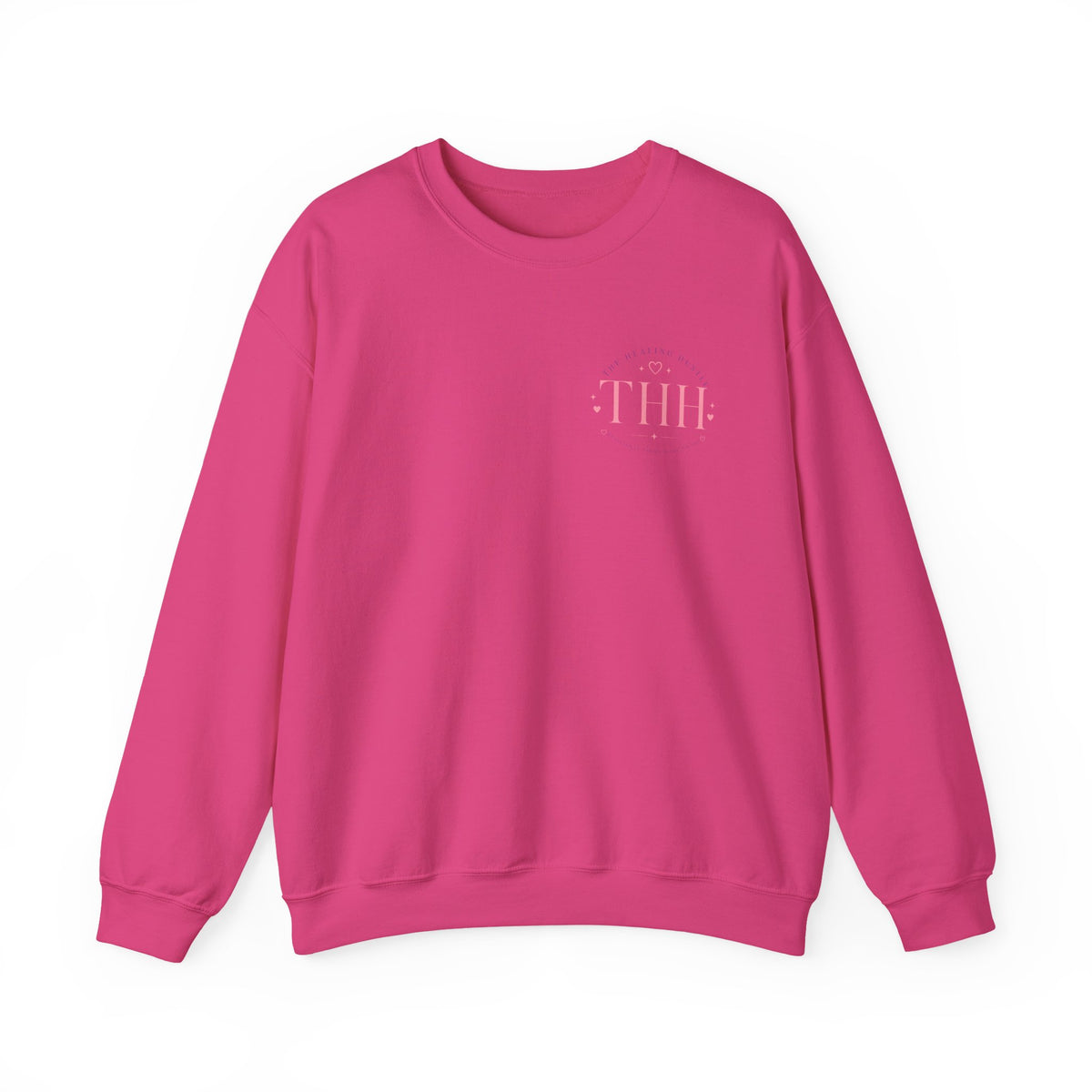 Crewneck Sweatshirt — Grateful Stronger Than Yesterday Graphic (Wellness, Recovery & Gratitude)