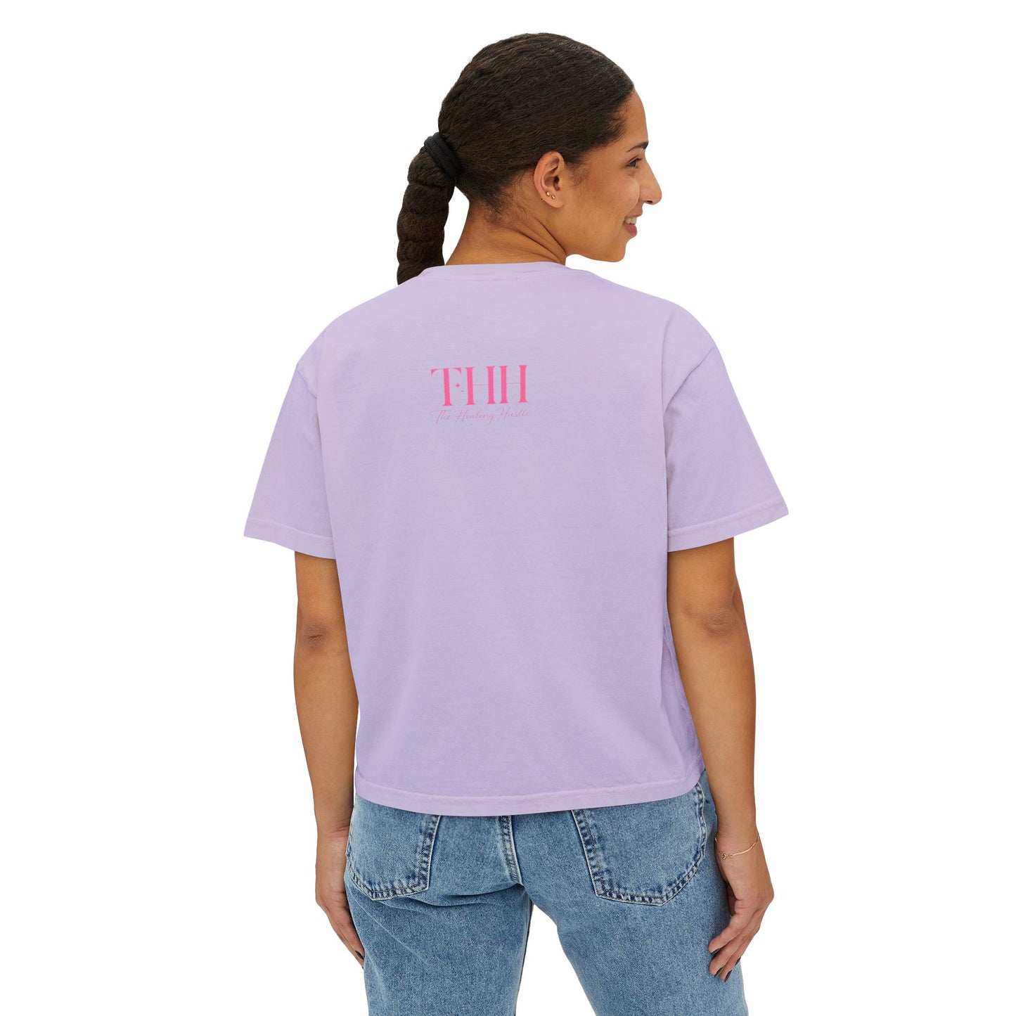 Built Not Bought Women's Boxy Tee — Strength Training Workout Shirt