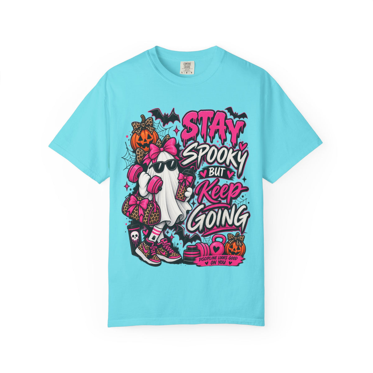 Stay Spooky But Keep Going Graphic T-Shirt