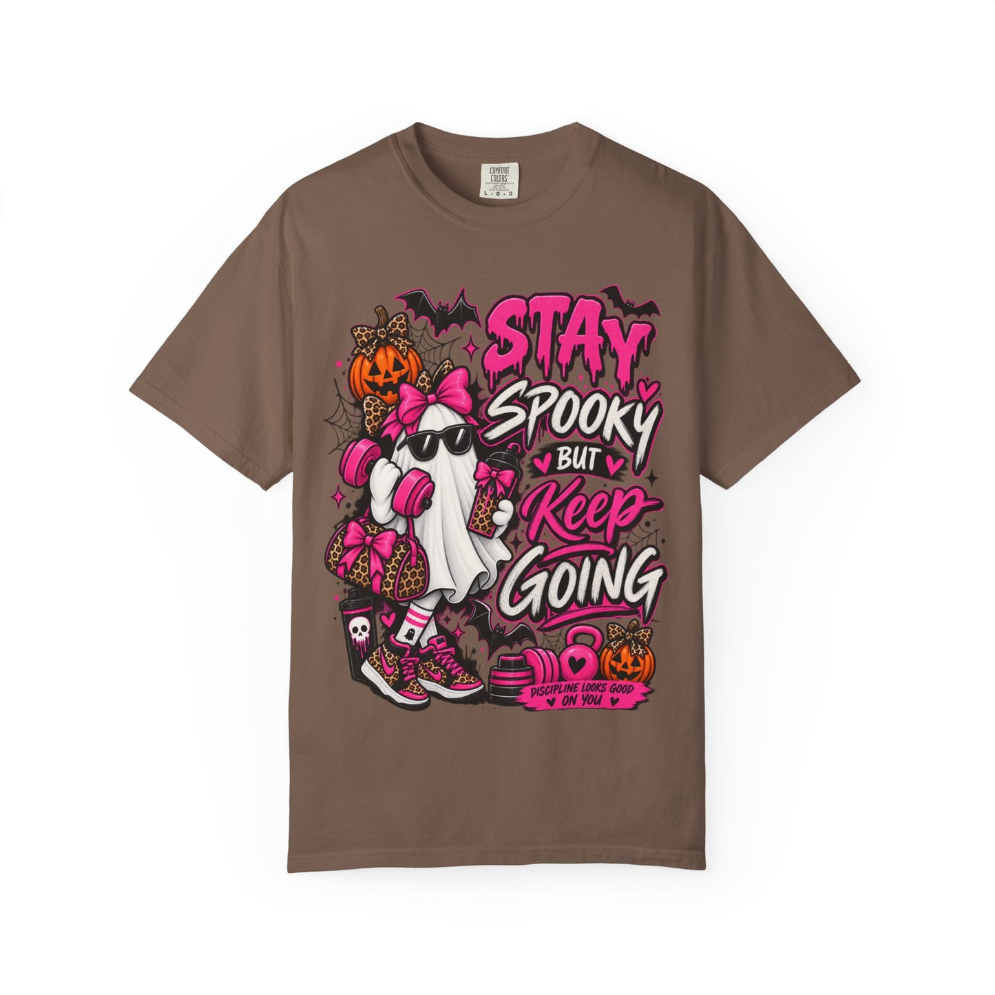 Stay Spooky But Keep Going Graphic T-Shirt