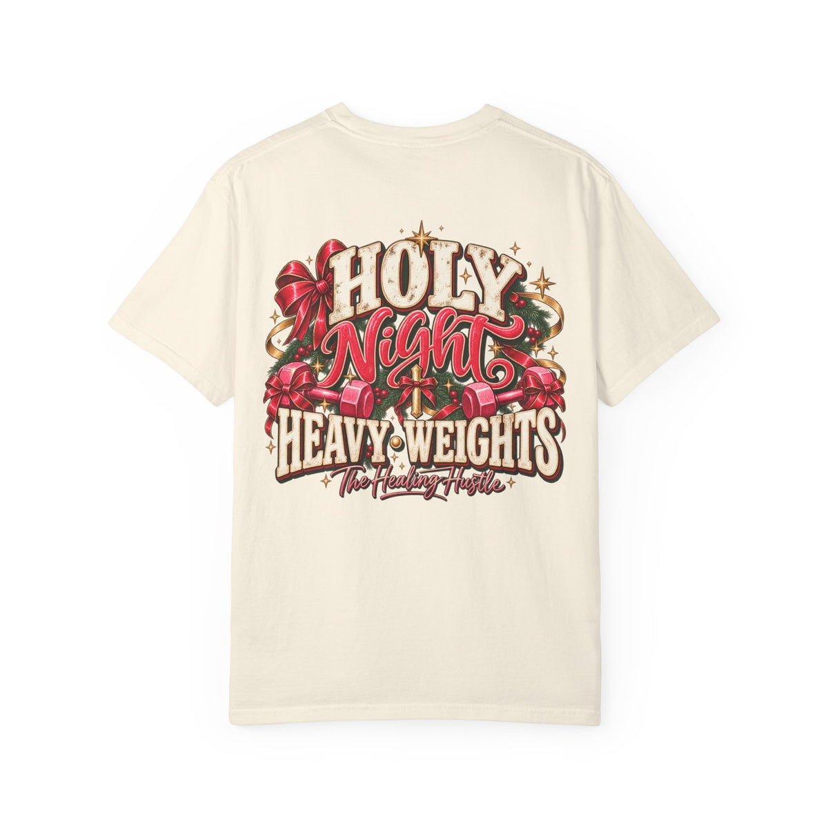 Holy Night Heavyweights Christmas T-Shirt