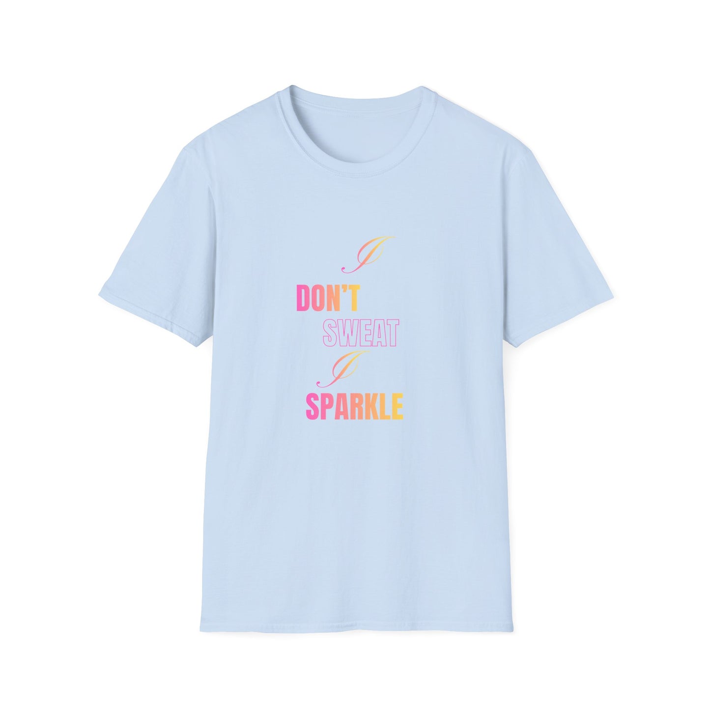 Sparkle While Working Out T-Shirt — The Healing Hustle Collection