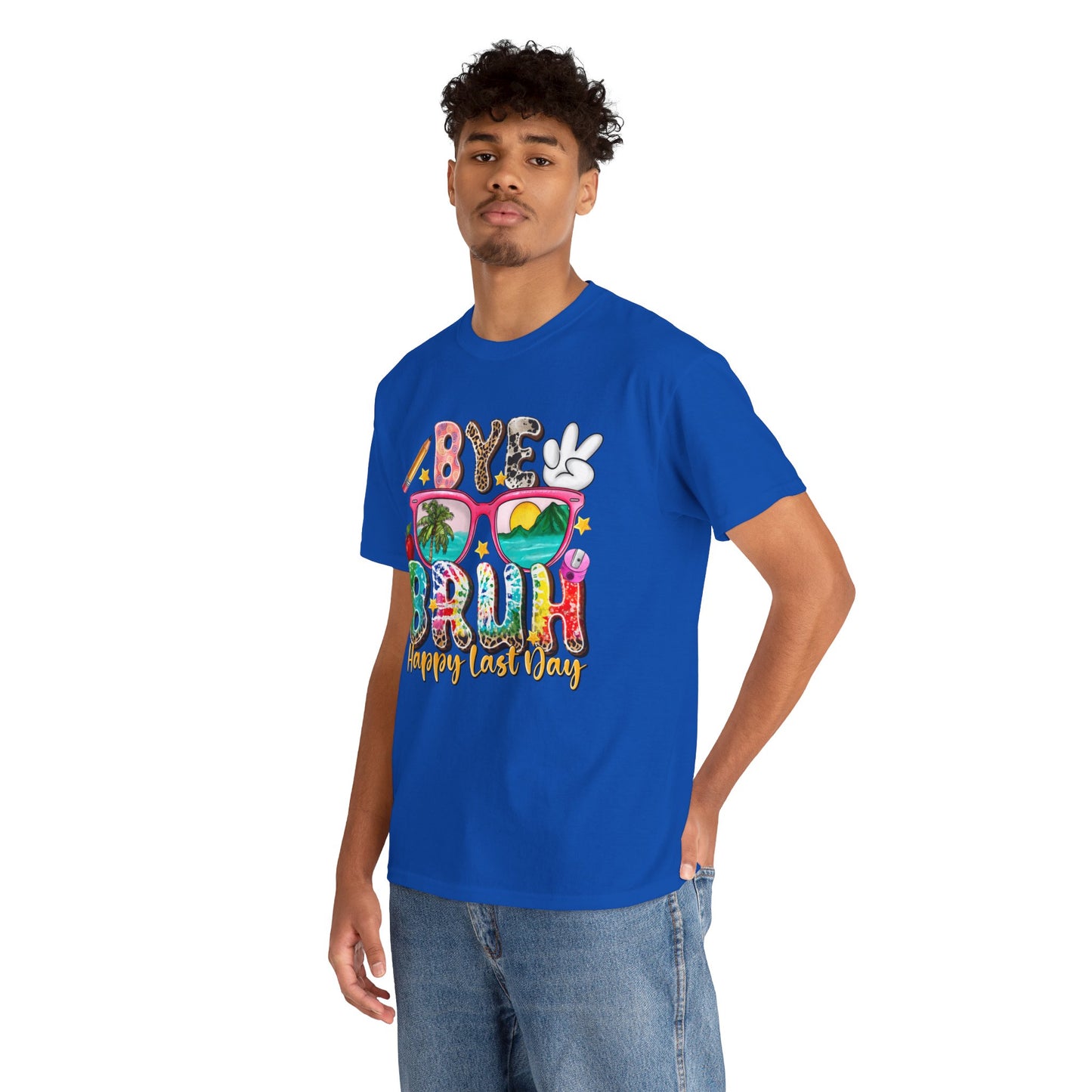 Bye Beach T-Shirt — Happy Last Day Vacation Tee