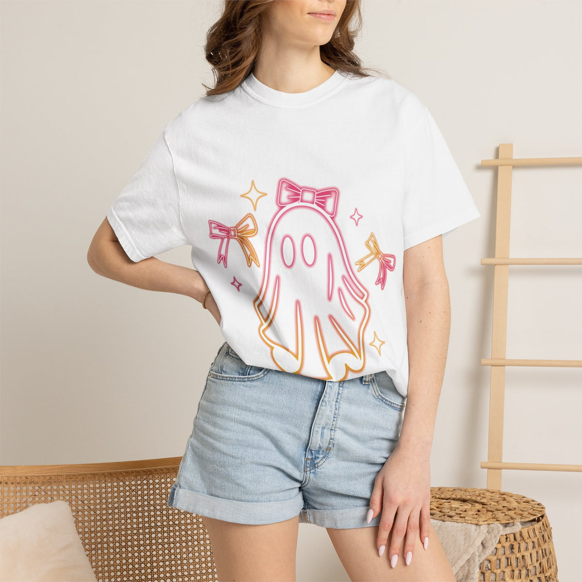 Cute Ghost  Pastel Halloween T-Shirt