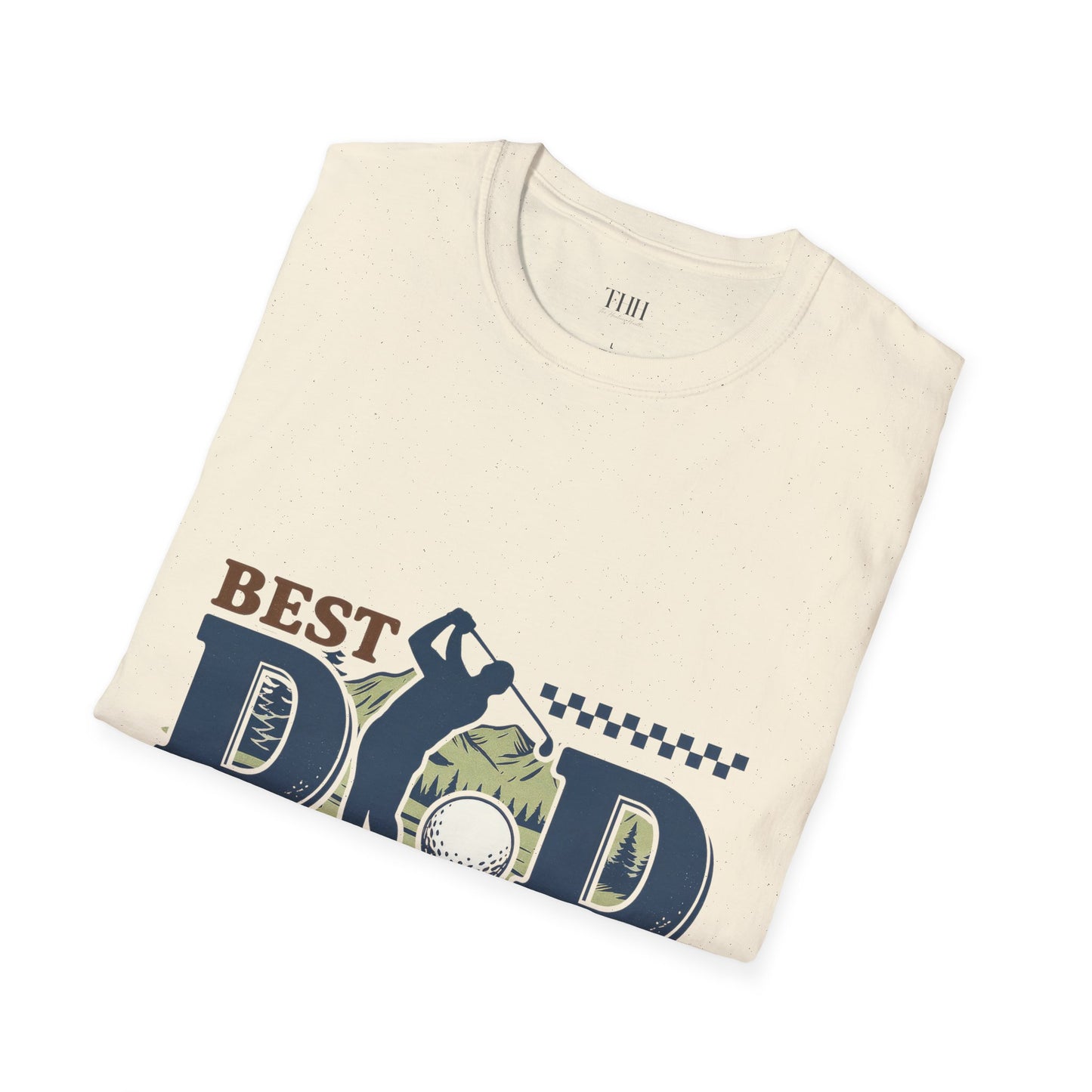 Best Dad By Par Golf T-Shirt — Funny Father's Day Golfing Tee