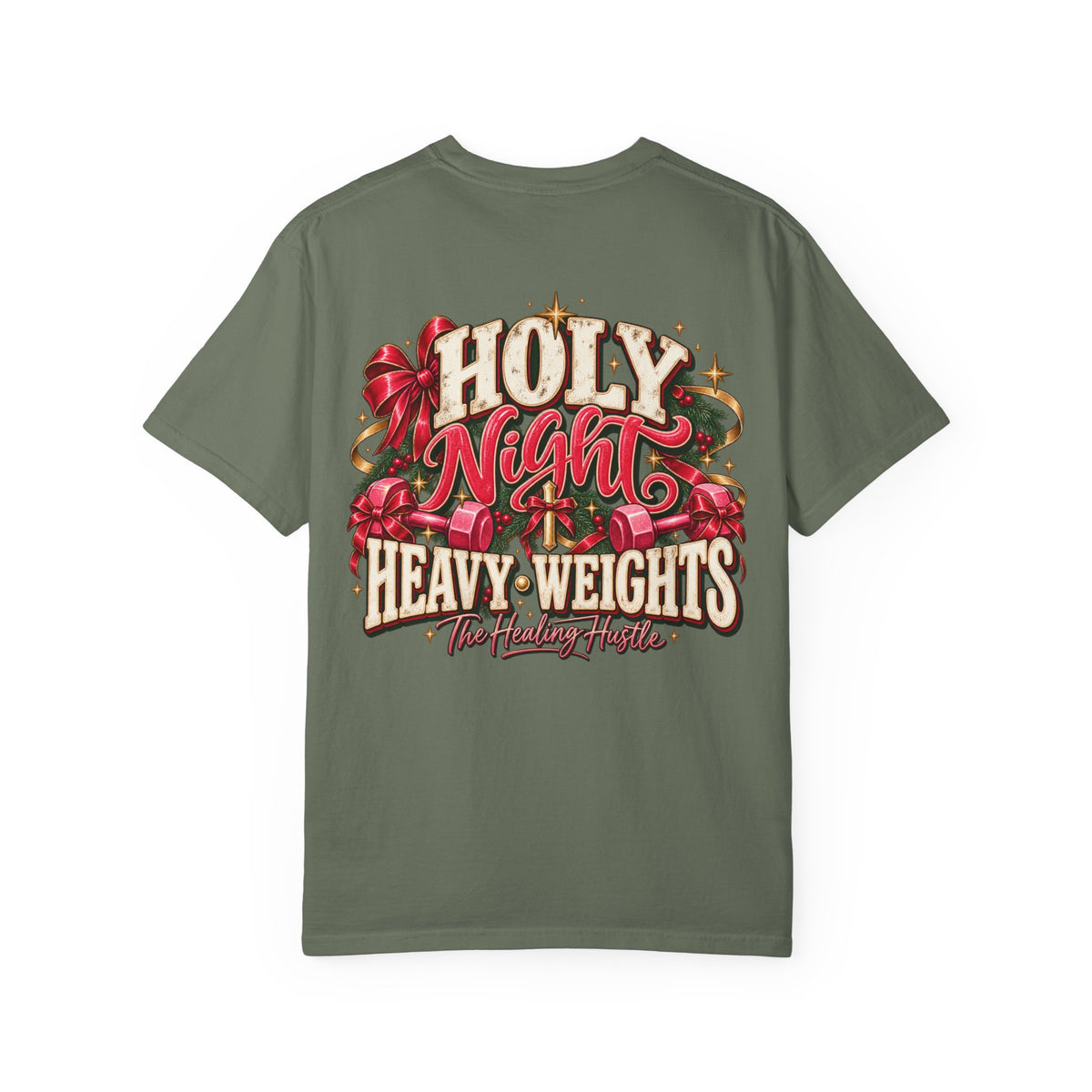 Holy Night Heavyweights Christmas T-Shirt