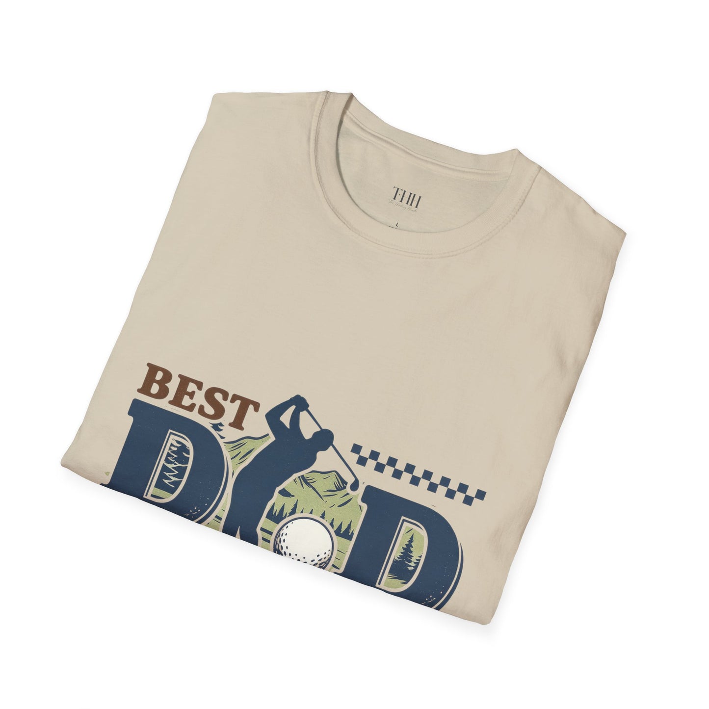 Best Dad By Par Golf T-Shirt — Funny Father's Day Golfing Tee